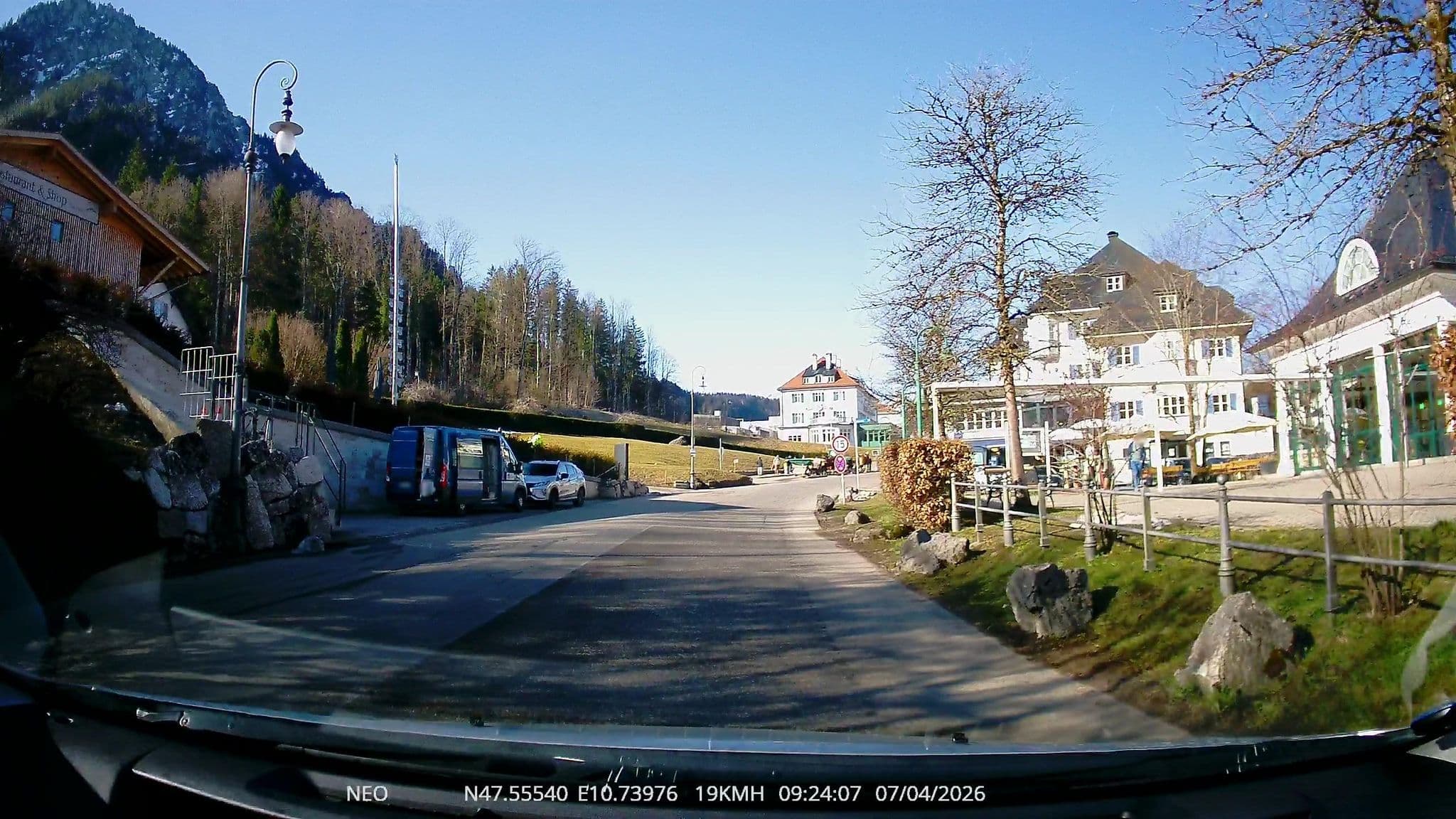 Street view near Grandhotel Neuschwanstein GmbH, Schwangau — © TechniPorter (CC BY-SA · Mapillary)