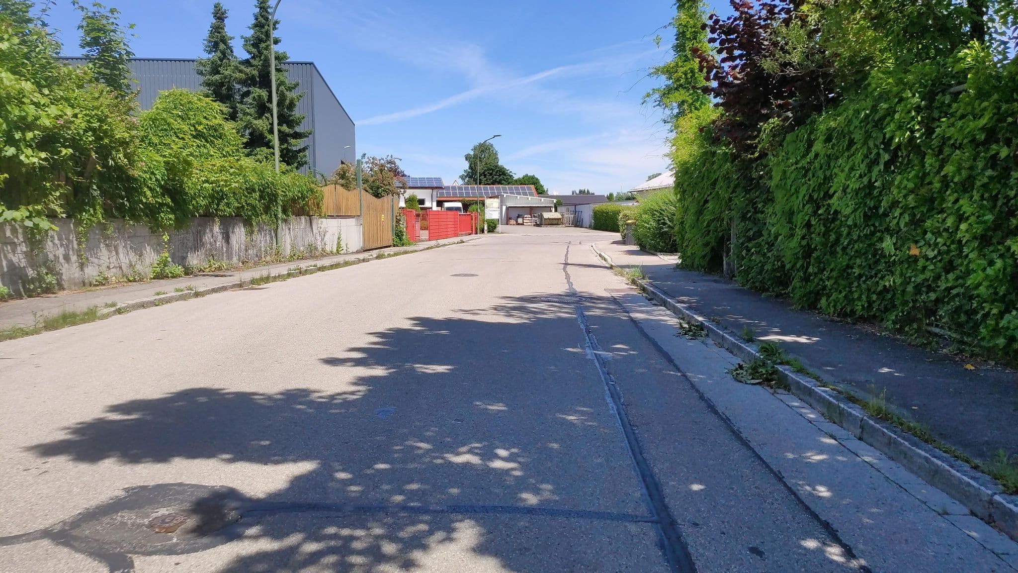 Street view near Romantische Wohnung, Bad Wörishofen — © dralfa (CC BY-SA · Mapillary)