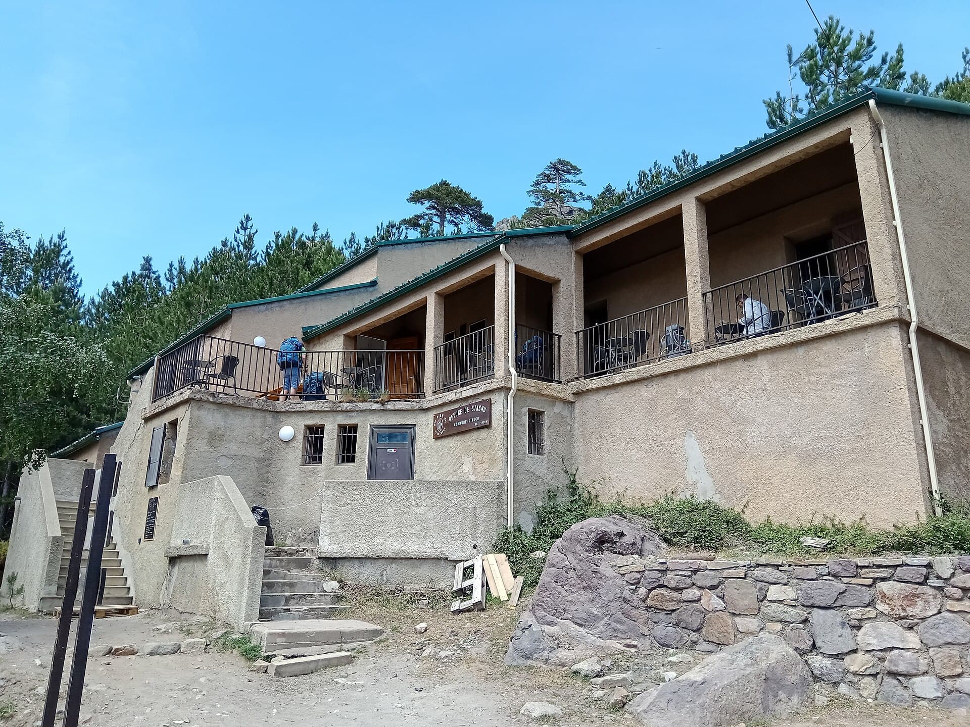 Refuge d'Ascu-Stagnu (via Wikimedia Commons, CC BY-SA 4.0)