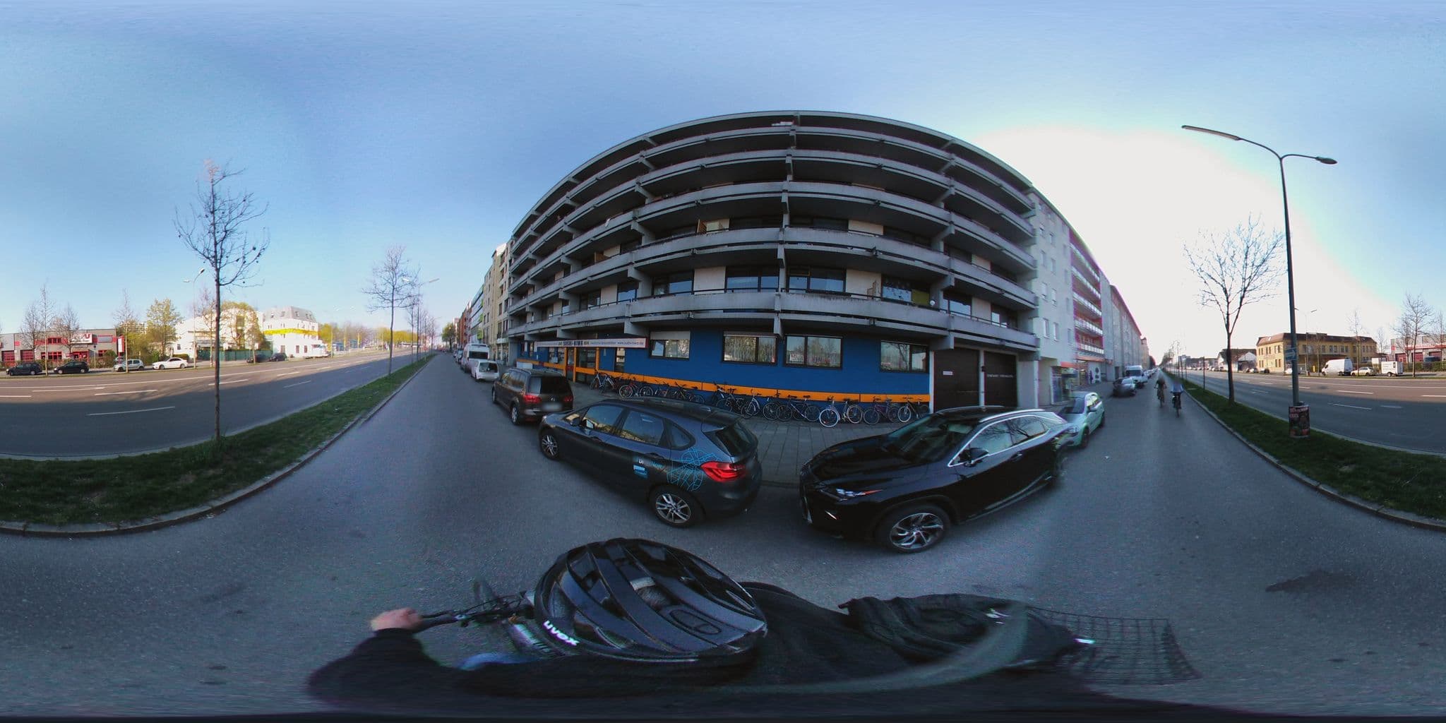 Street view near Domizil boarding-house, Munich — © ente (CC BY-SA · Mapillary)