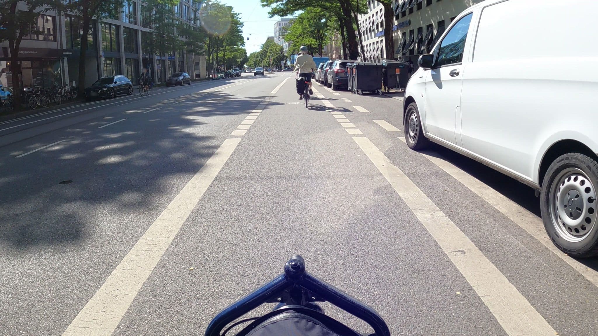 Street view near Hotel Lex, Munich — © StefanMunichWays (CC BY-SA · Mapillary)