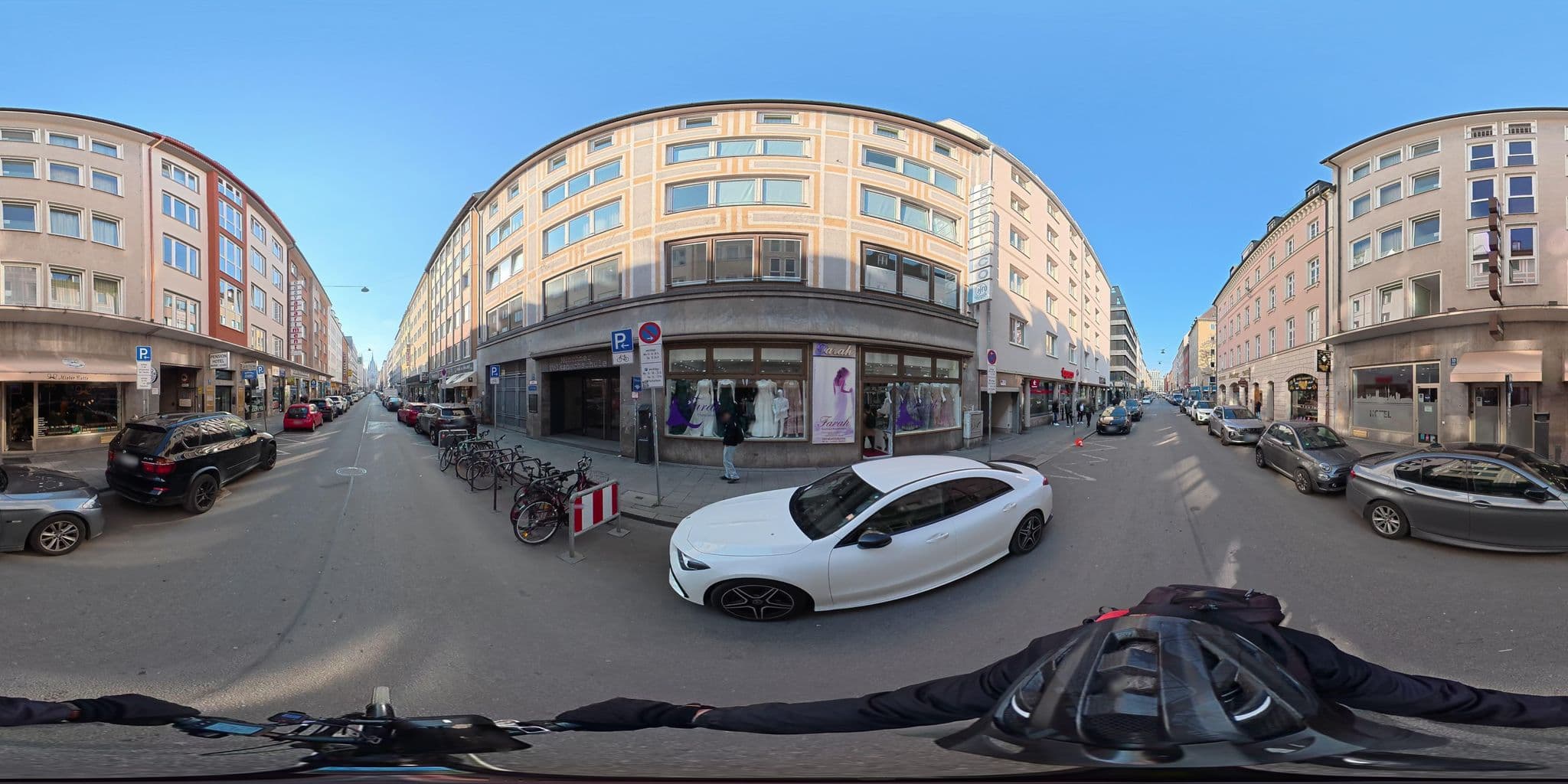 Street view near Hotel Isar City, Munich — © osmplus_org (CC BY-SA · Mapillary)