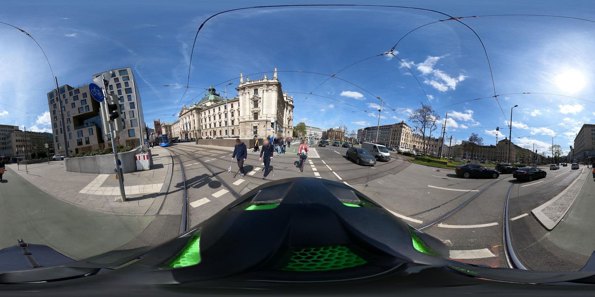 Street view near Hotel Königshof, Munich — © stephanesser (CC BY-SA · Mapillary)