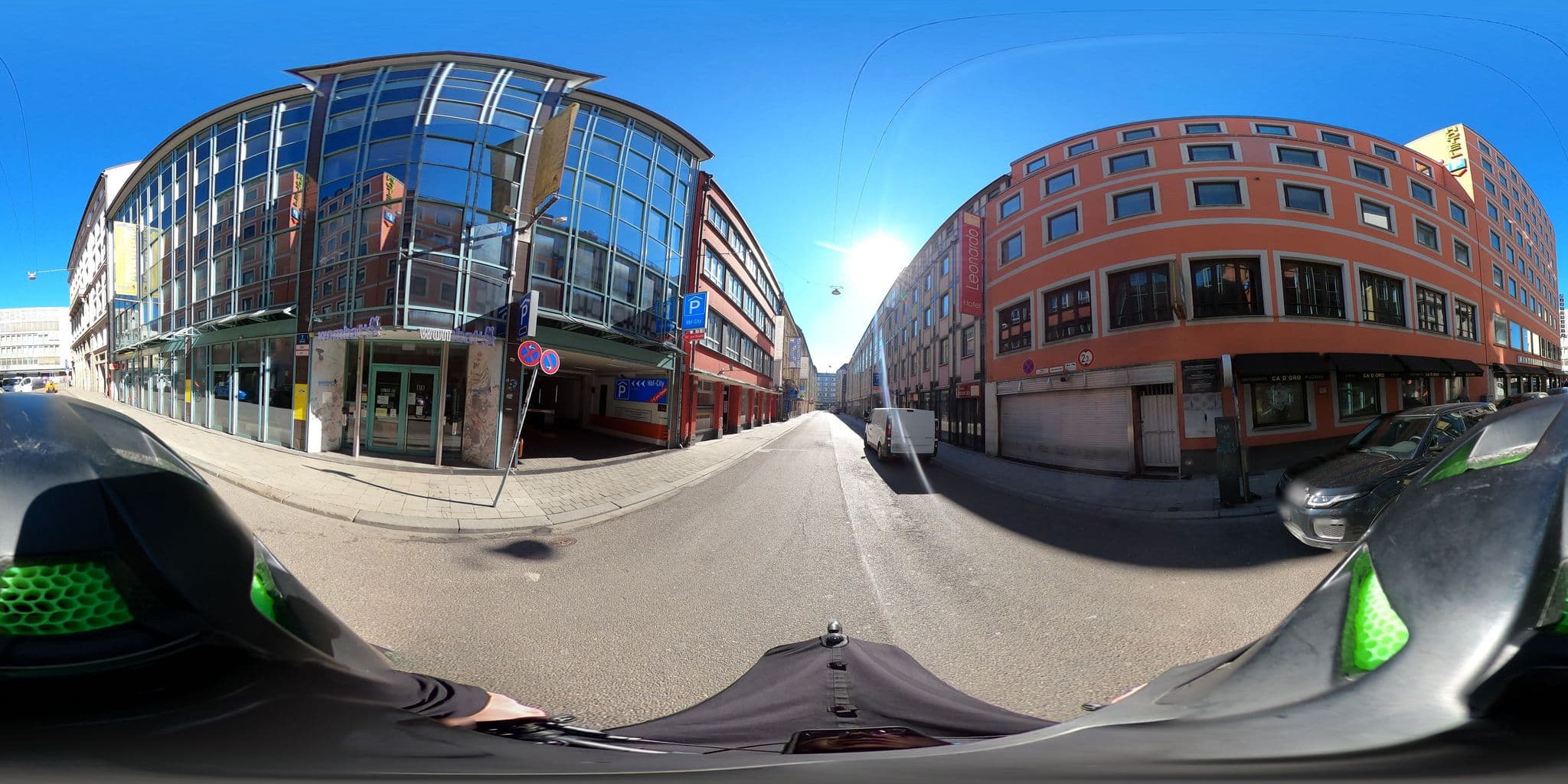 Street view near Wombats GmbH, Munich — © stephanesser (CC BY-SA · Mapillary)