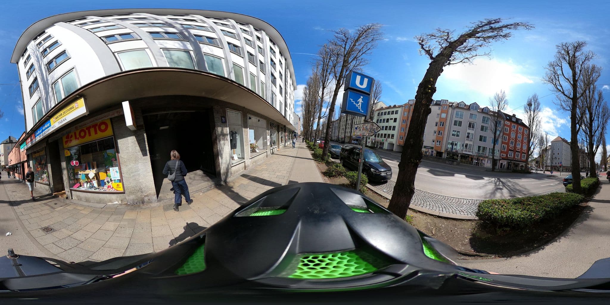 Street view near Lizz Hotel Munich, Munich — © stephanesser (CC BY-SA · Mapillary)