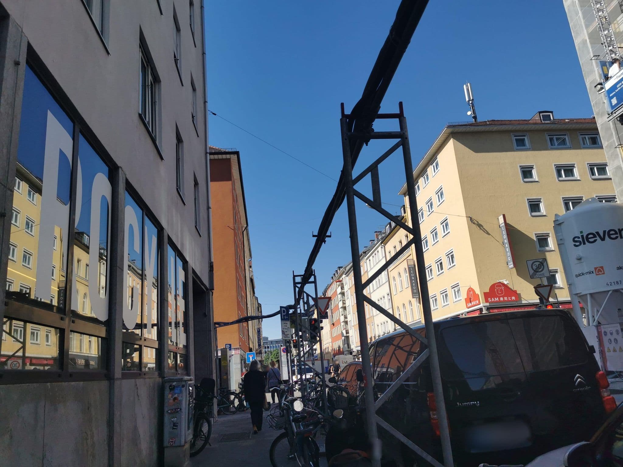 Street view near Leonardo Boutique Savoy Hotel Munich, Munich — © soulcover (CC BY-SA · Mapillary)
