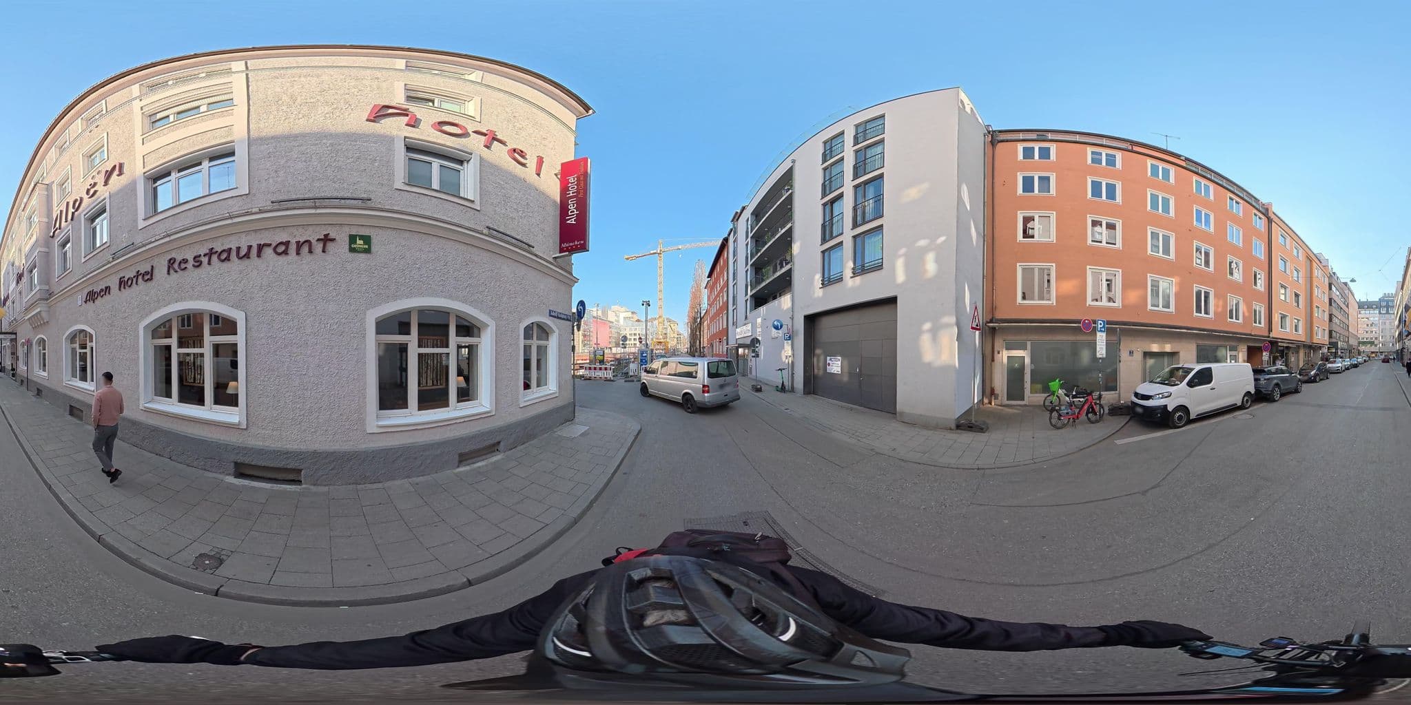 Street view near Adolf-Kolping Suites & Apartmenthouse GmbH, Munich — © osmplus_org (CC BY-SA · Mapillary)