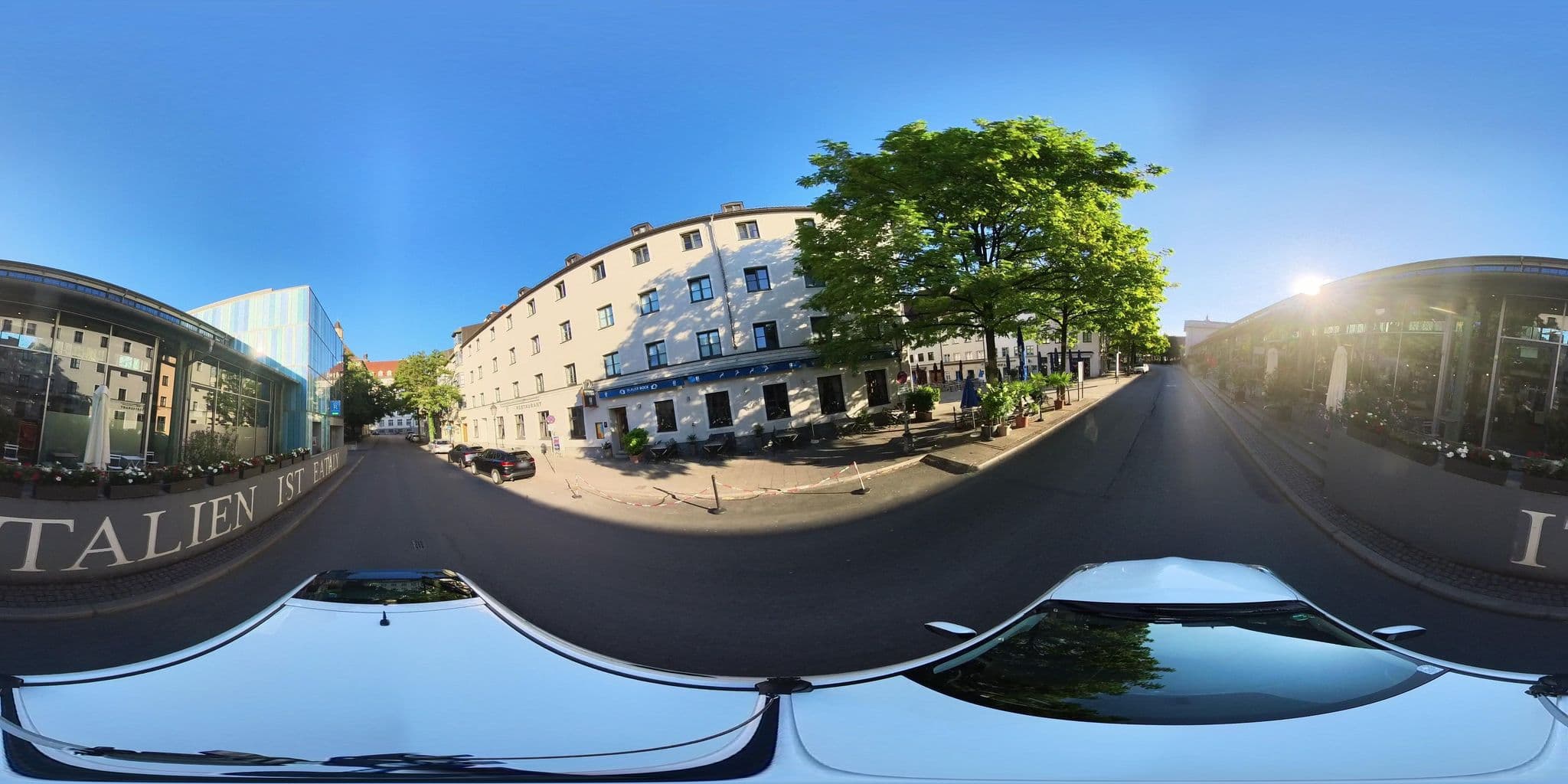 Street view near Hotel Zum Blauen Bock, Munich — © osmplus_org (CC BY-SA · Mapillary)