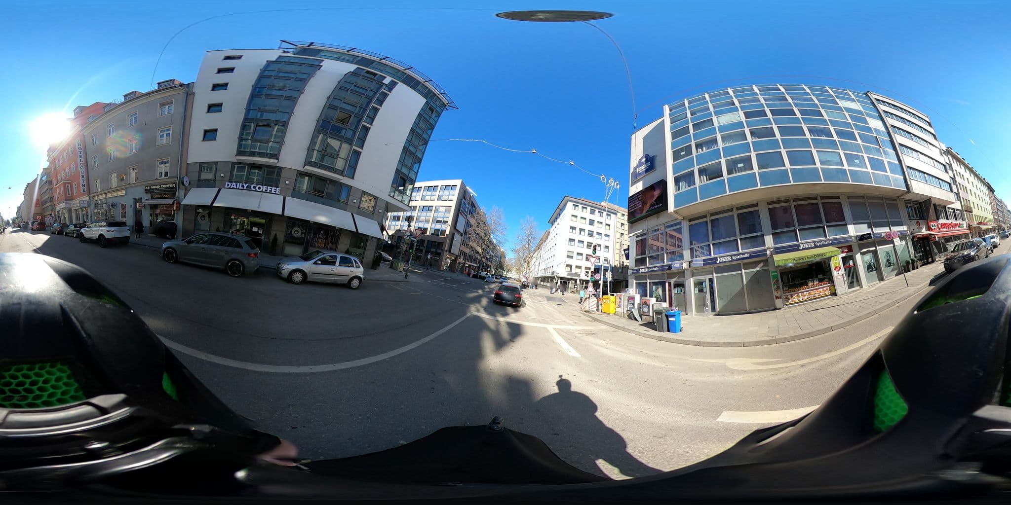 Street view near Arabest Hotel, Munich — © stephanesser (CC BY-SA · Mapillary)