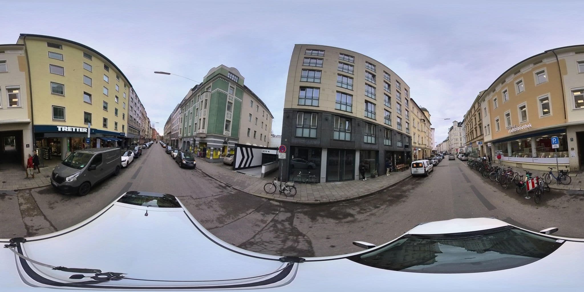 Street view near H'Otello H'09, Bogenhausen — © osmplus_org (CC BY-SA · Mapillary)