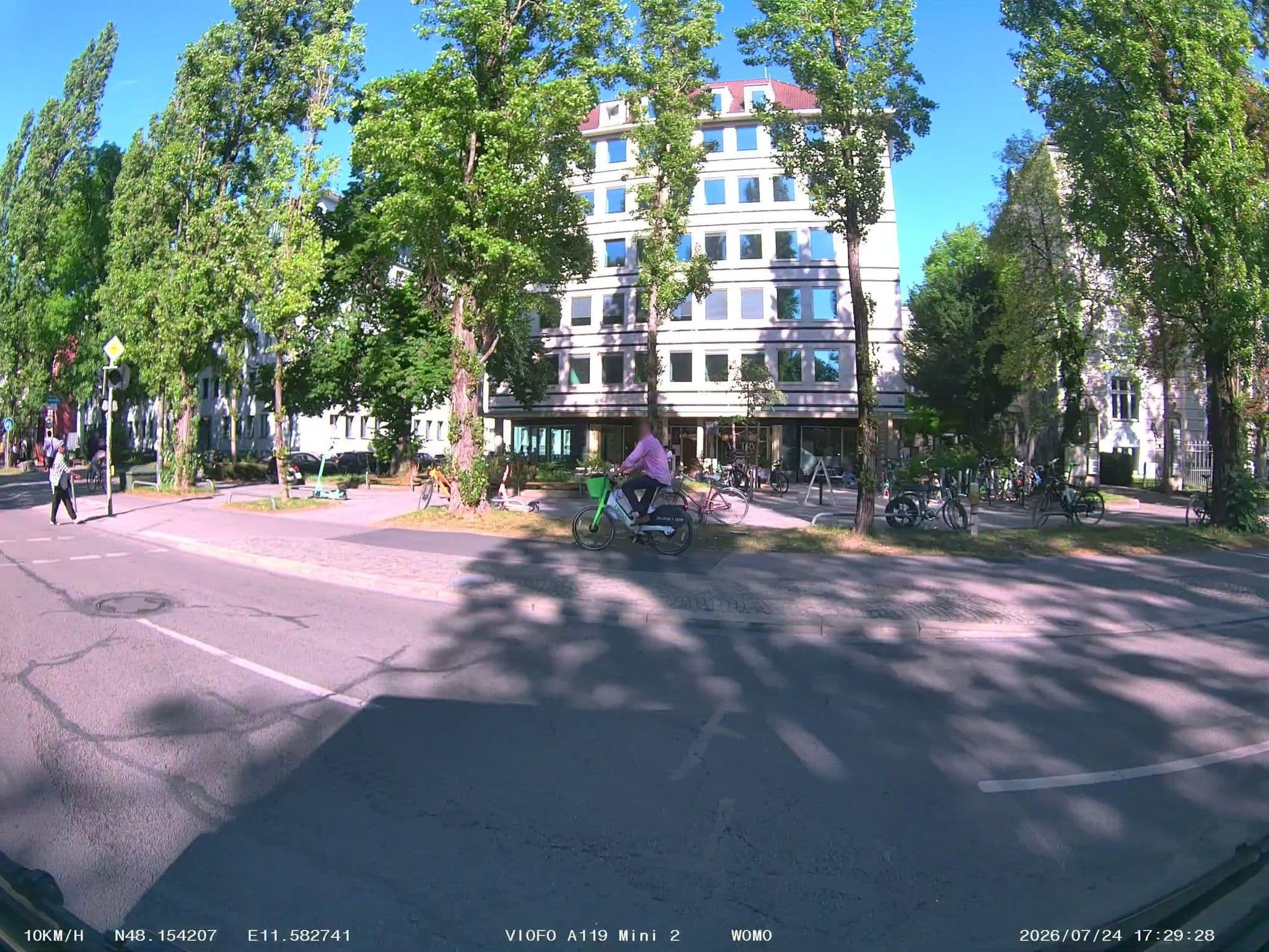 Street view near Hotel Nudel, Munich — © soulcover (CC BY-SA · Mapillary)