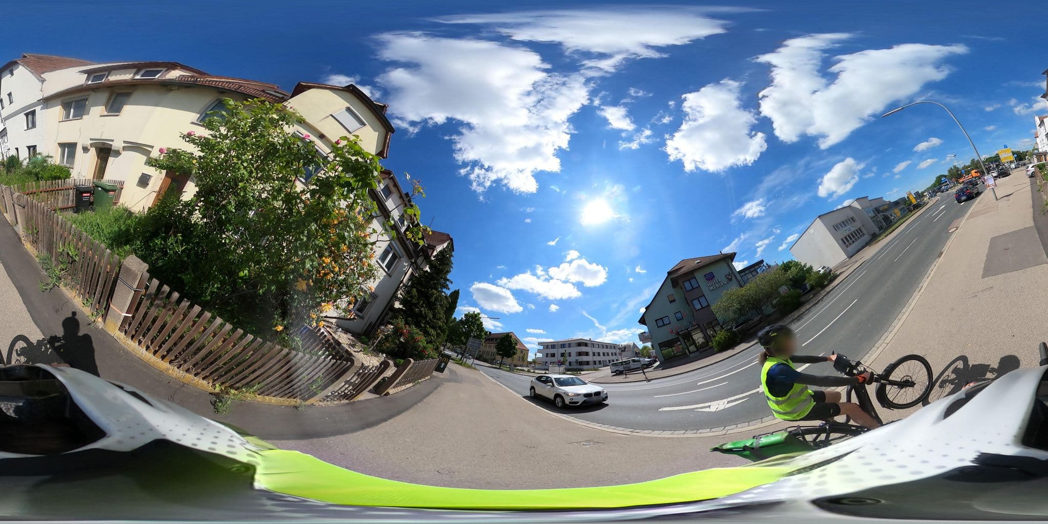 Street view near Hotel Merian, Rothenburg ob der Tauber — © Mobilitaetswerk (CC BY-SA · Mapillary)