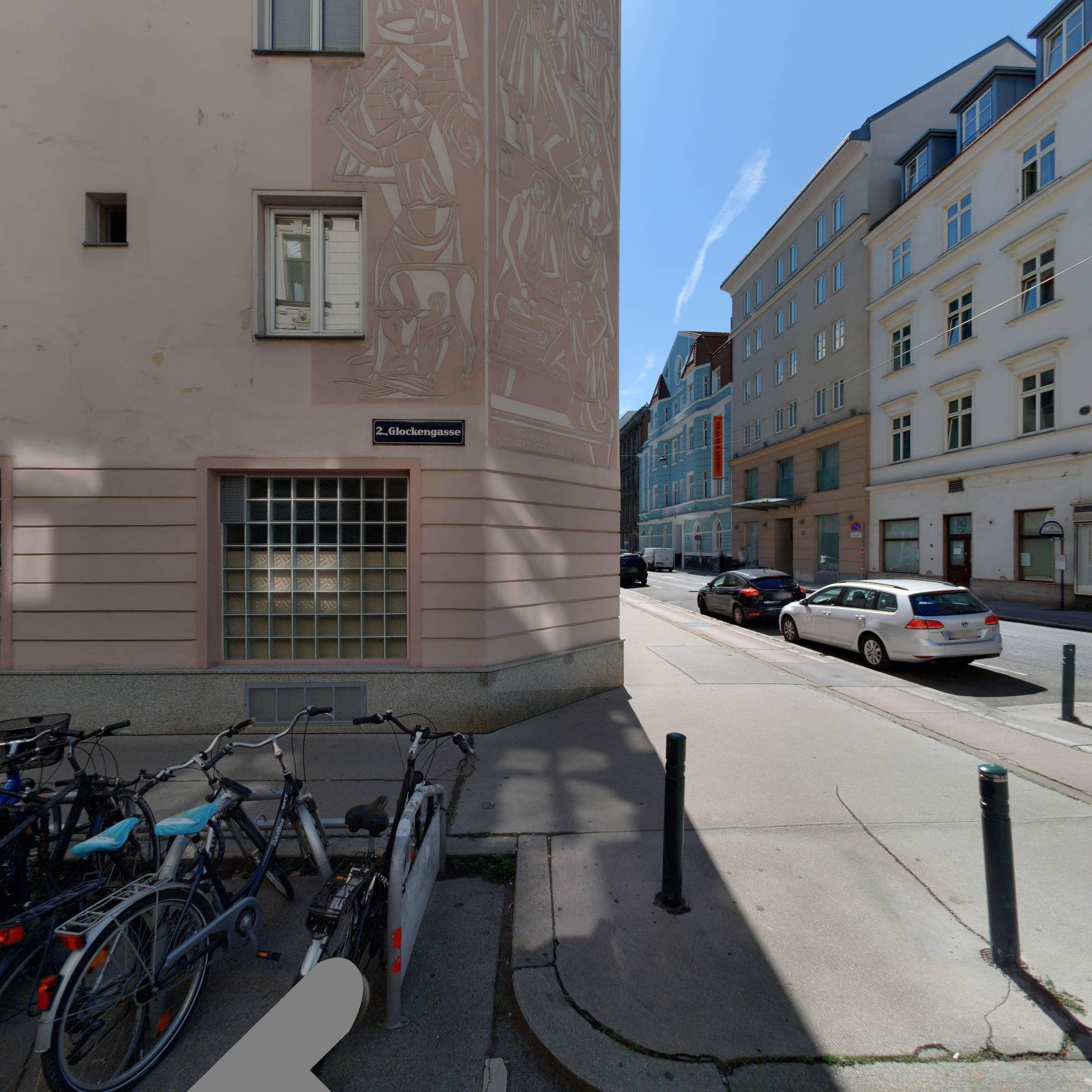 Street view near Hotel IMLAUER & Nestroy Wien, Innere Stadt — © eliasgander (CC BY-SA · Mapillary)