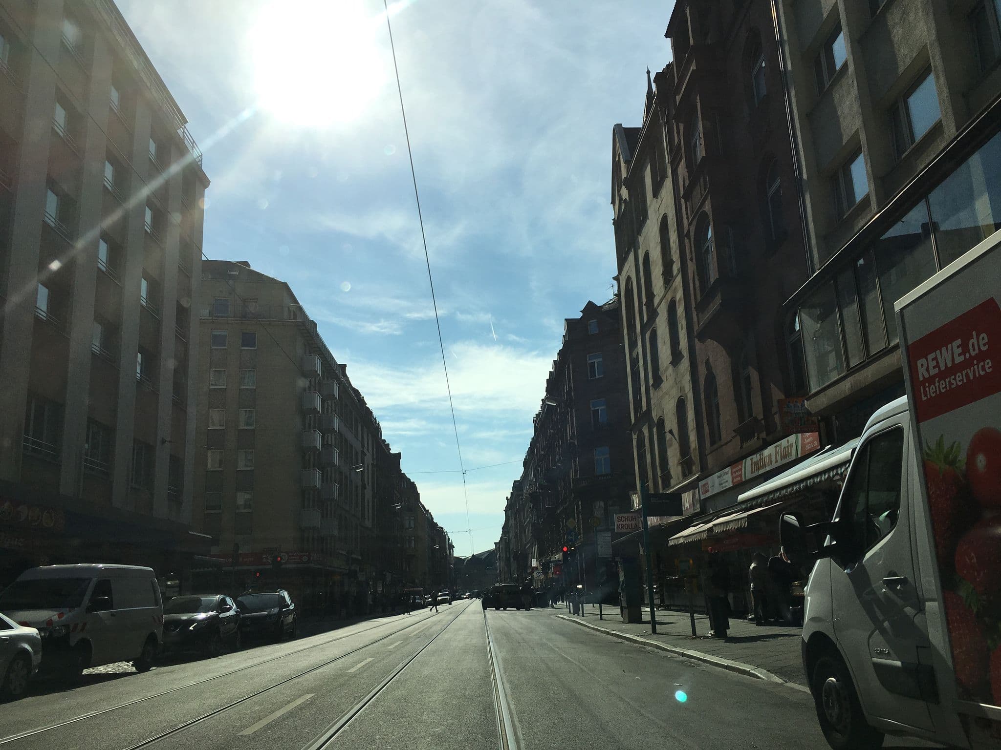 Street view near Hotel Grand Corner, Frankfurt am Main — © foxman (CC BY-SA · Mapillary)