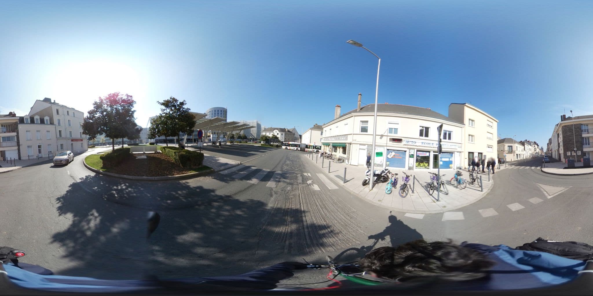 Street view near Hôtel de Champagne, Angers — © c_mobilite (CC BY-SA · Mapillary)