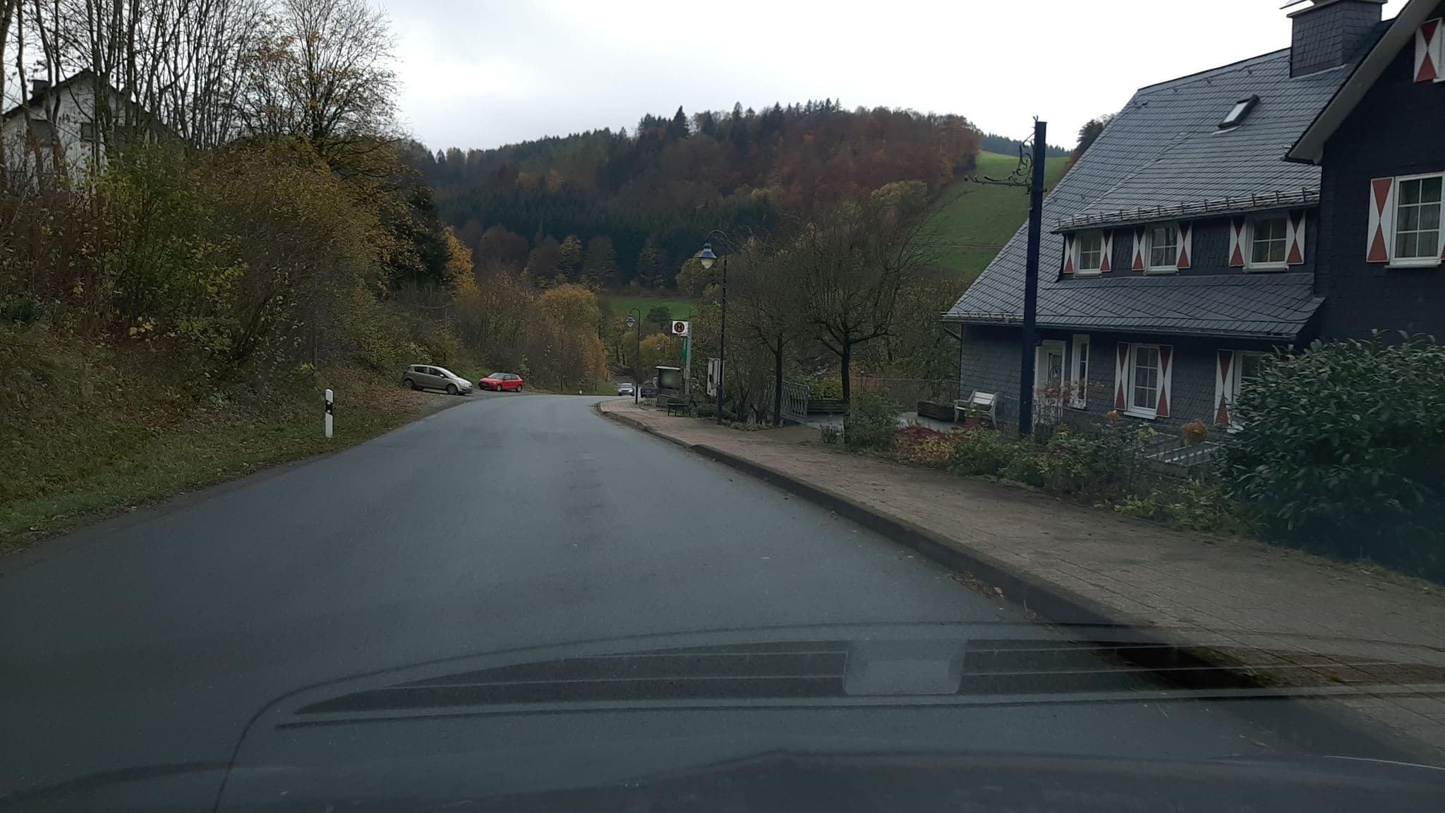 Street view near Berghaus Püttmann, Willingen — © Lowiekse (CC BY-SA · Mapillary)