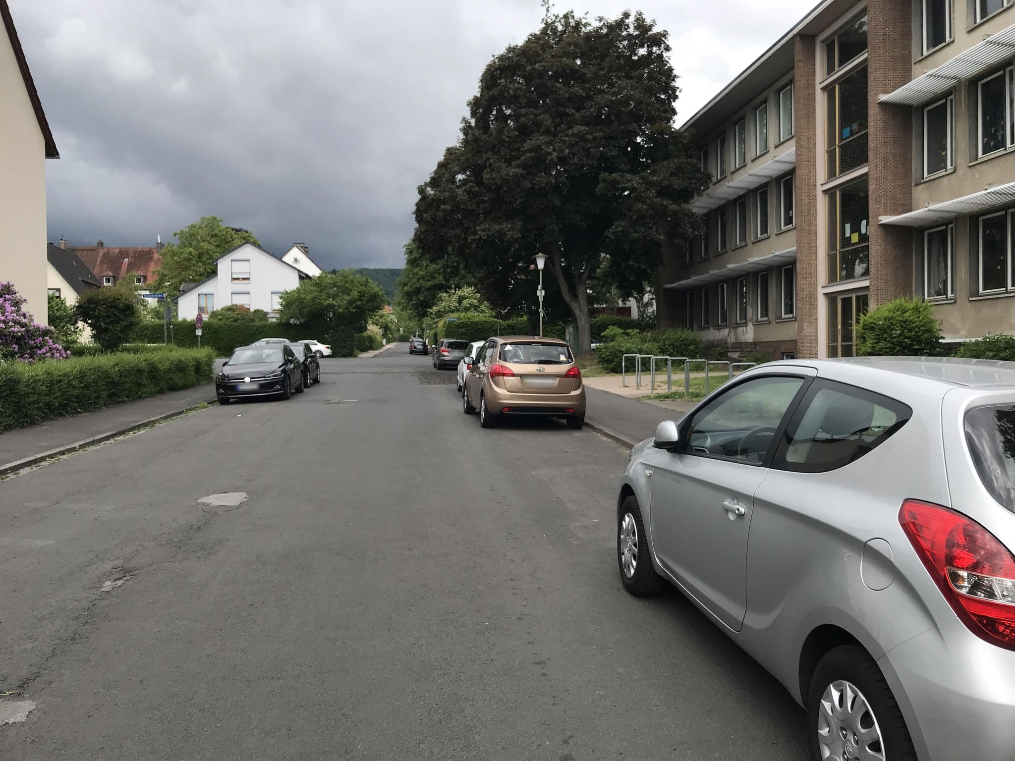 Street view near Pension TimeOut, Kassel — © troher15 (CC BY-SA · Mapillary)