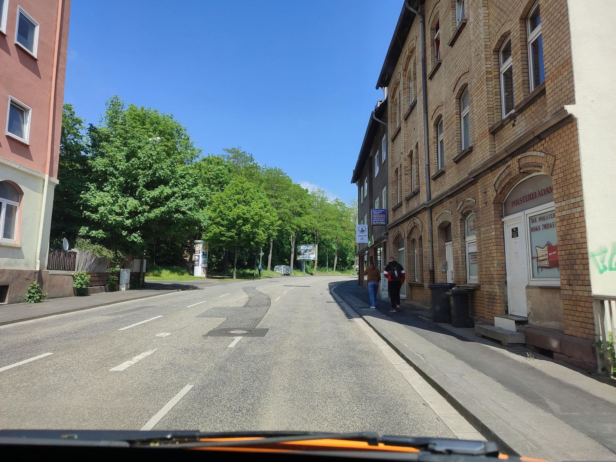 Street view near Gästehaus Ziegelruh, Kassel — © Eteif (CC BY-SA · Mapillary)