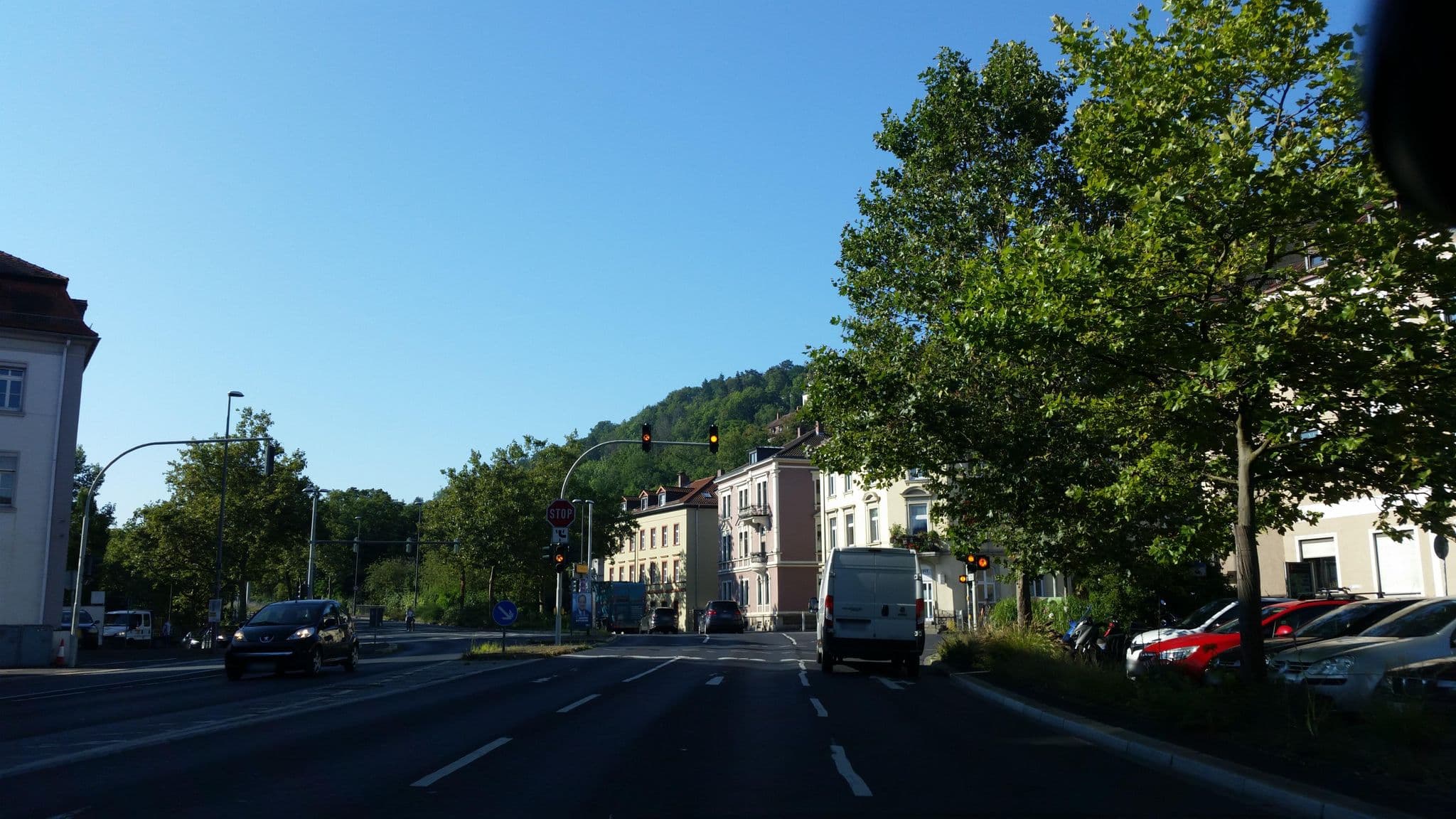 Street view near Jugendgästehaus, Würzburg — © tian (CC BY-SA · Mapillary)