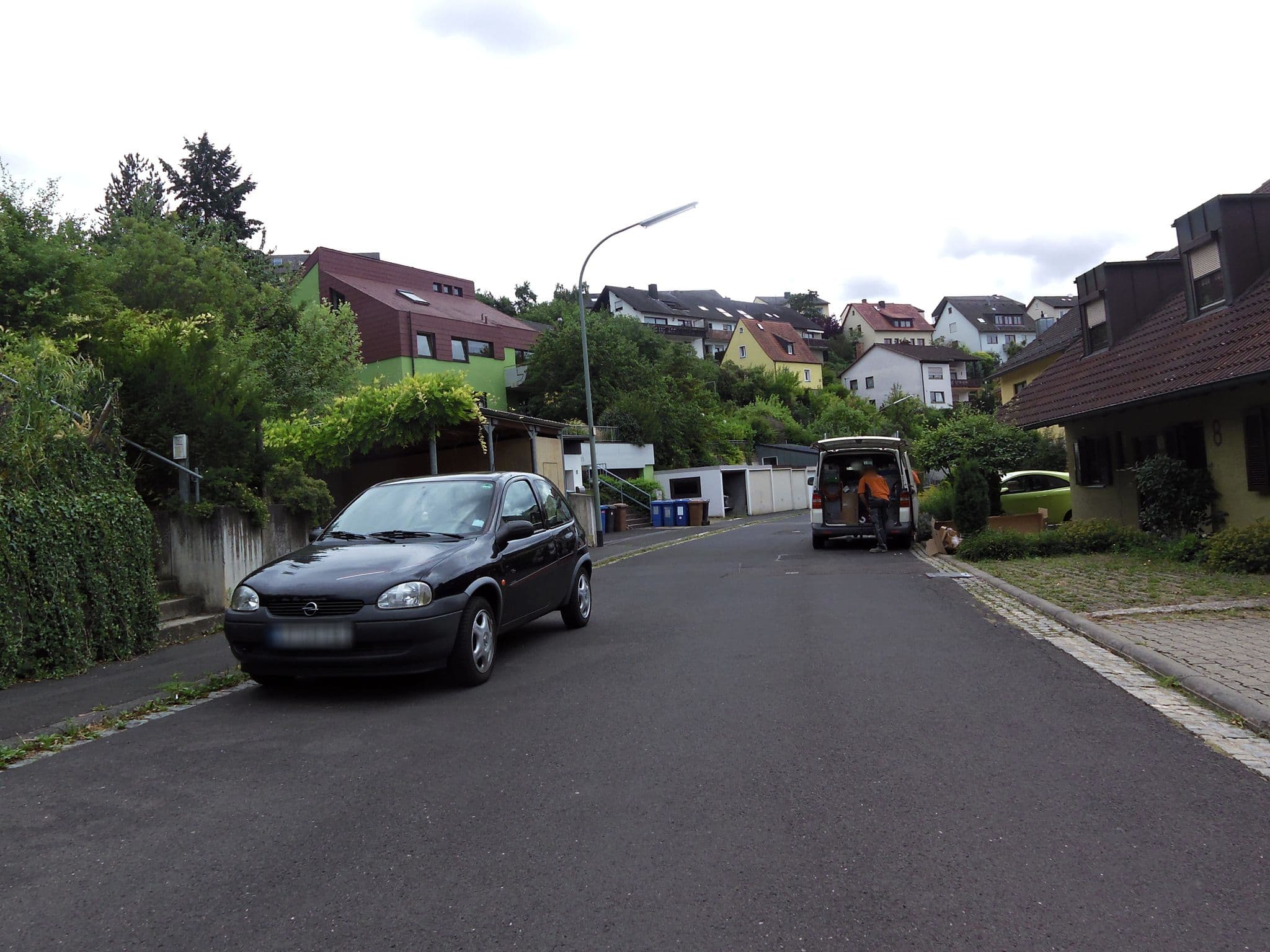 Street view near Ferienwohnung Efinger, Würzburg — © zoegglmeyr (CC BY-SA · Mapillary)