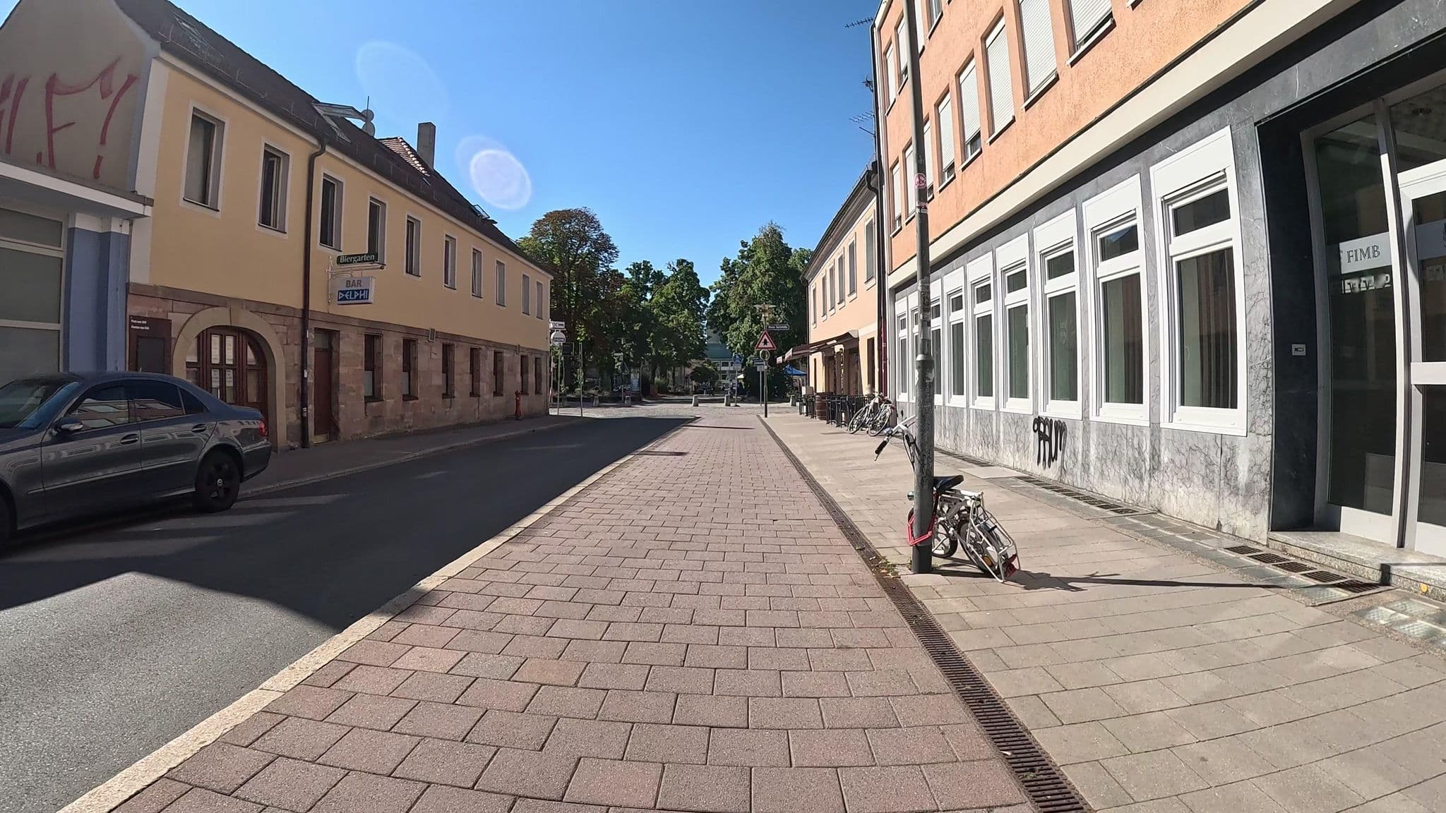 Street view near Fewo Lanig, Erlangen — © Felix23 (CC BY-SA · Mapillary)