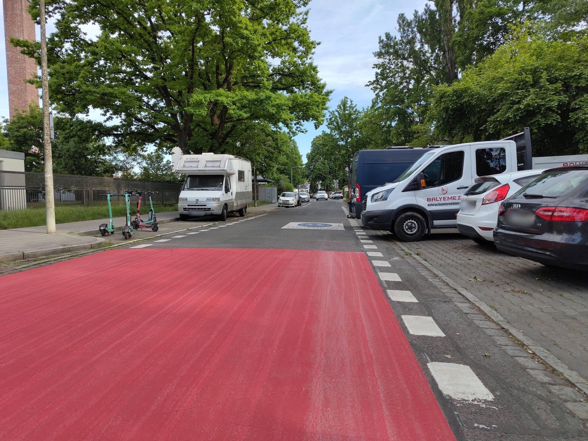 Street view near Forsthaus zu Lichtenhof, Nuremberg — © HaraldBk (CC BY-SA · Mapillary)