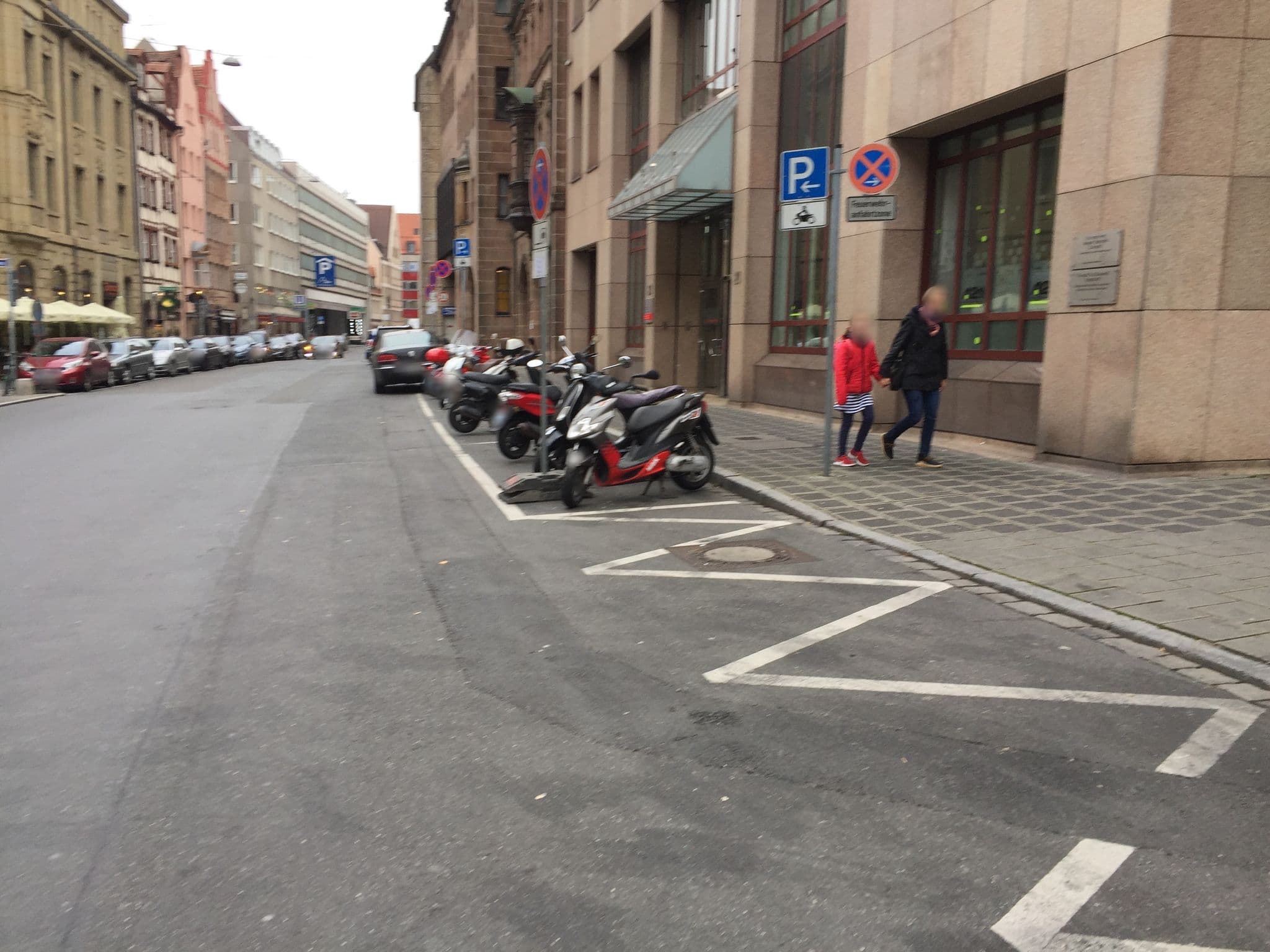 Street view near dasPaul Hotel, Nuremberg — © richlv (CC BY-SA · Mapillary)