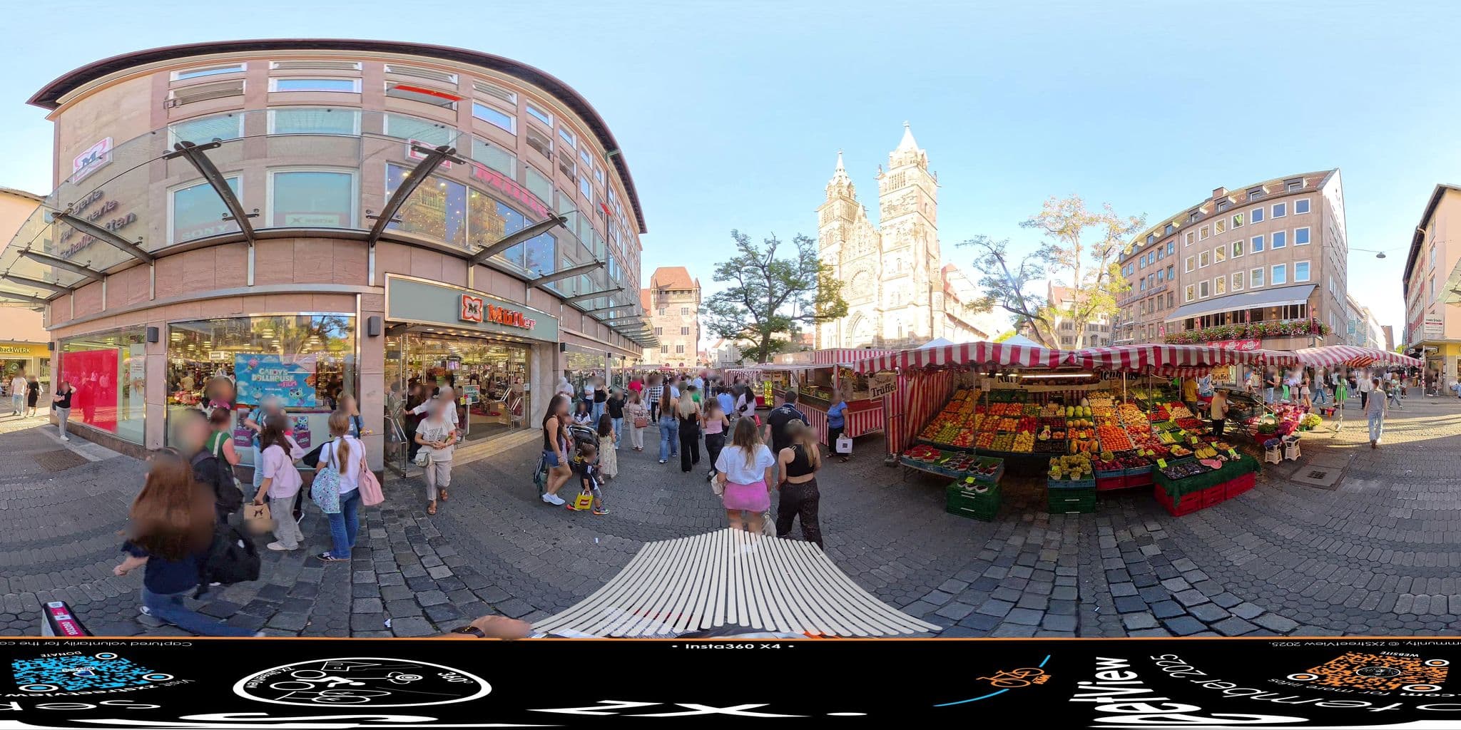 Street view near Lorenz Hotel Zentral, Nuremberg — © ZXStreetview (CC BY-SA · Mapillary)