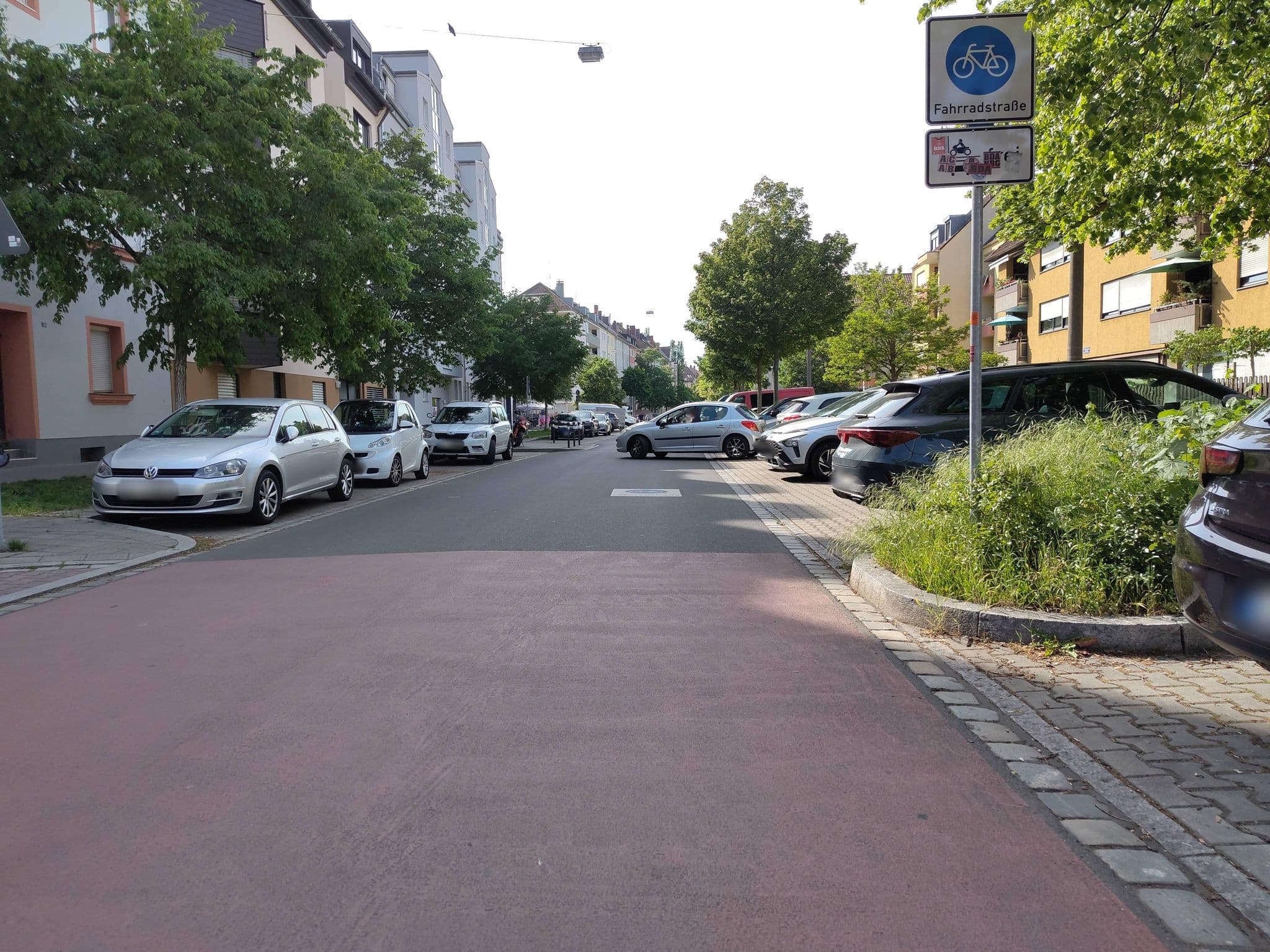 Street view near Petzengarten, Nuremberg — © HaraldBk (CC BY-SA · Mapillary)