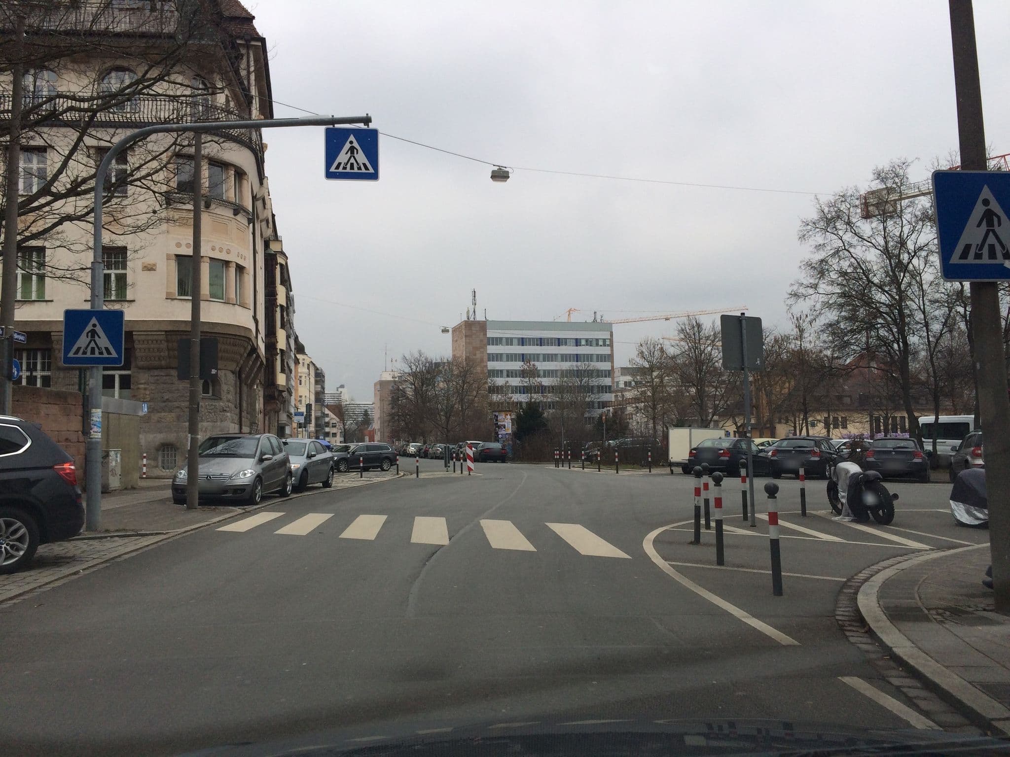 Street view near StayS Apartments, Nuremberg — © vadi (CC BY-SA · Mapillary)