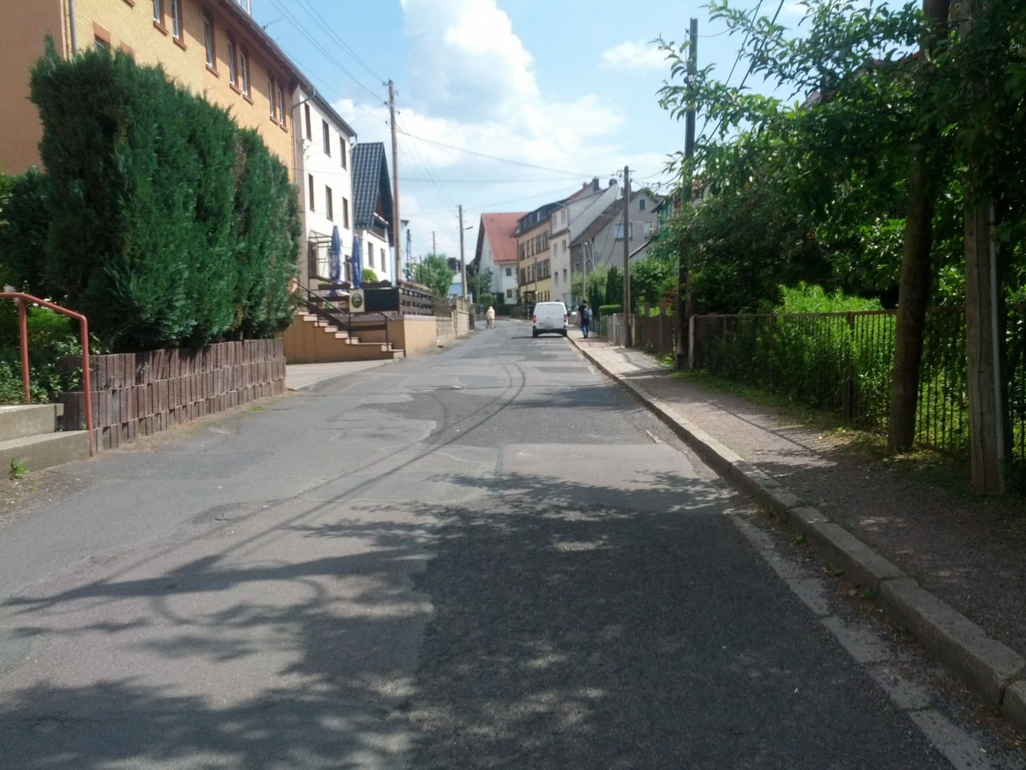 Street view near Pension St. Peter, Eisenach — © zoegglmeyr (CC BY-SA · Mapillary)