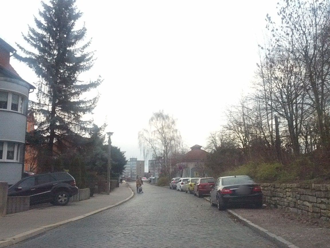 Street view near Apartment Erfordia, Erfurt — © zoegglmeyr (CC BY-SA · Mapillary)