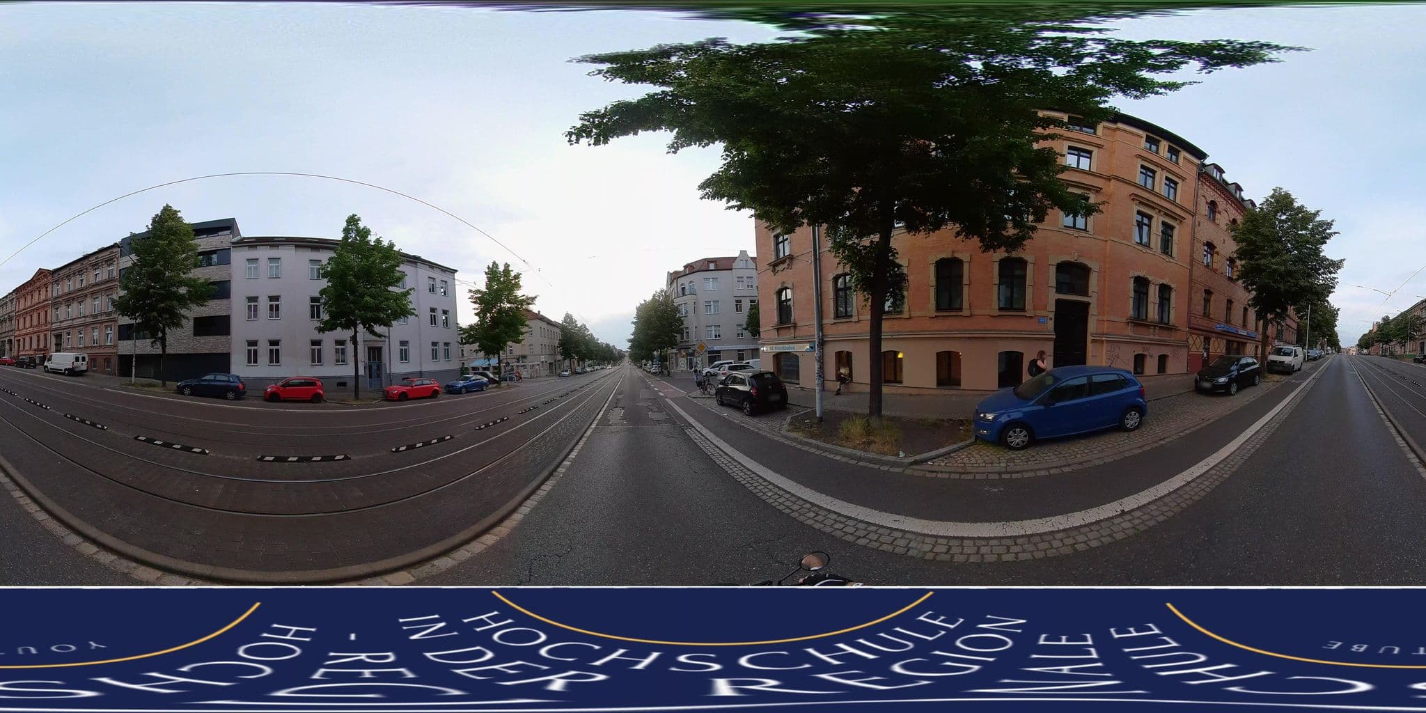 Street view near Citywohnung im Paulusviertel II, Halle (Saale) — © MarcAurel2 (CC BY-SA · Mapillary)