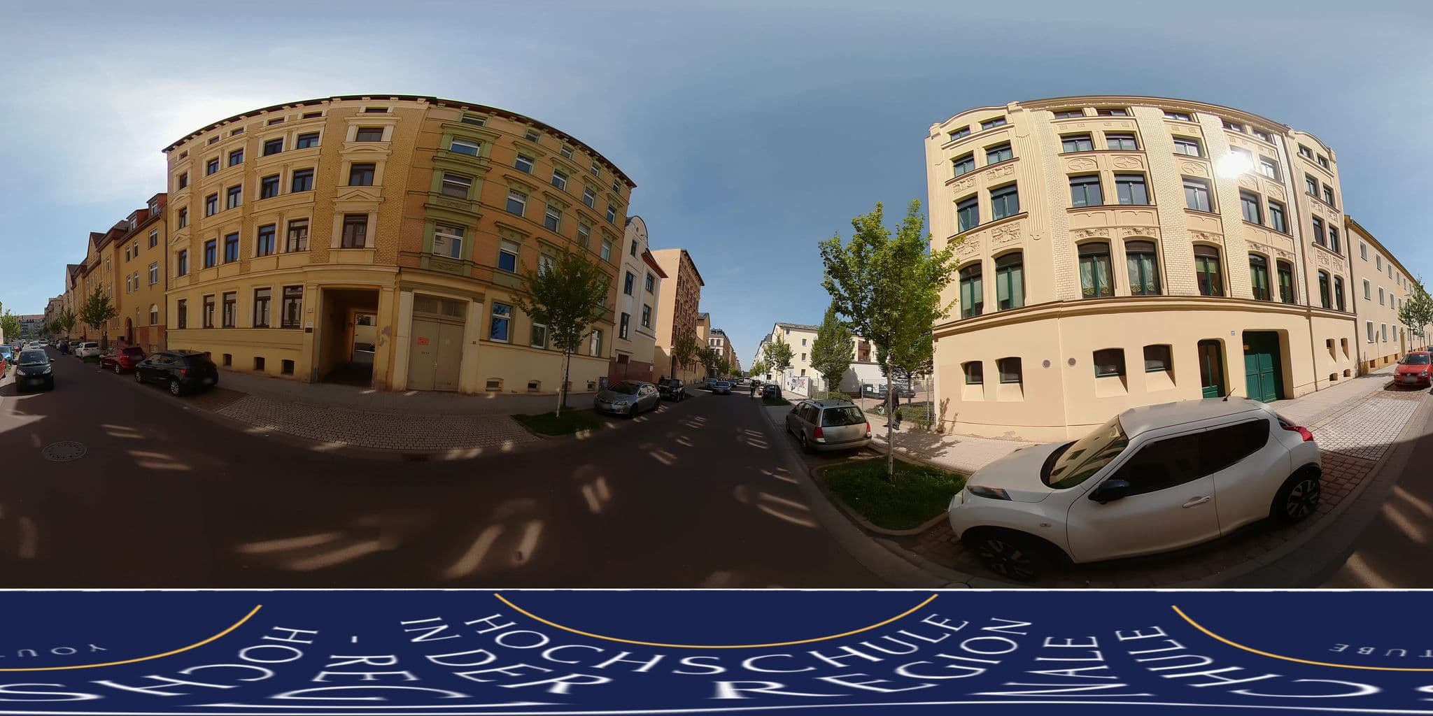 Street view near Citywohnung Halle Saale, Halle (Saale) — © MarcAurel2 (CC BY-SA · Mapillary)