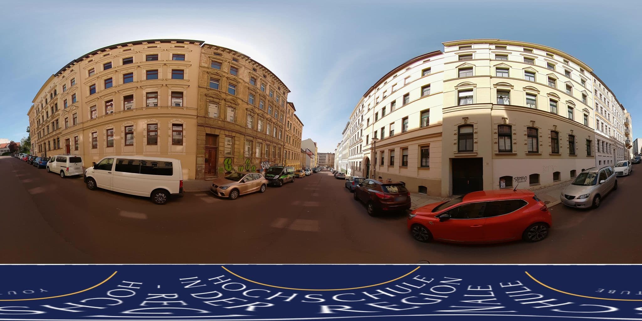 Street view near Citywohnung am Rannischen Platz I, Halle (Saale) — © MarcAurel2 (CC BY-SA · Mapillary)
