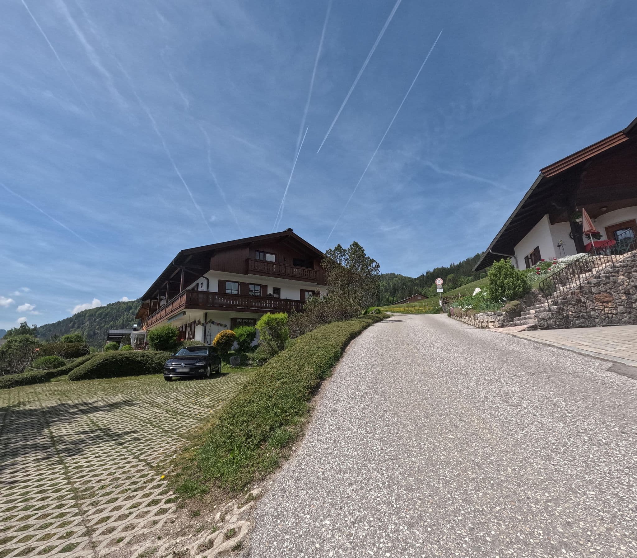 Street view near Ferienwohnung Almstüberl, Reit im Winkl — © natebus (CC BY-SA · Mapillary)