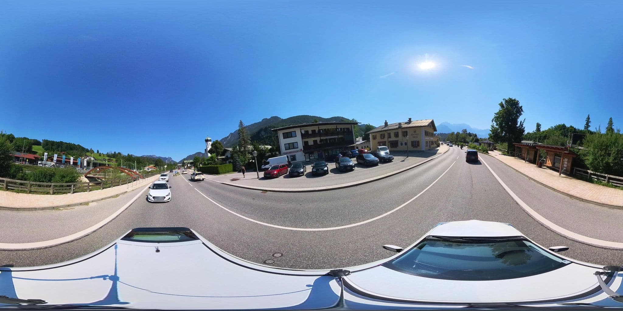 Street view near Praxis Provital Physiotherapie, Bischofswiesen — © osmplus_org (CC BY-SA · Mapillary)
