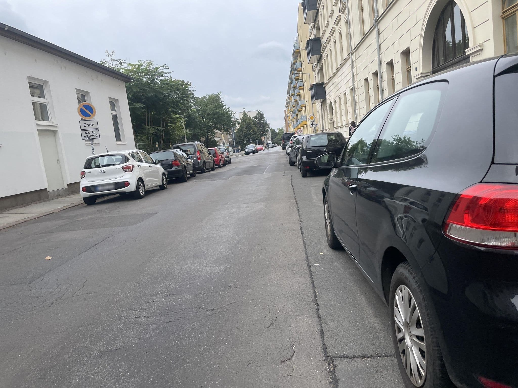 Street view near City Park Apartment 21, Leipzig — © fatbikecanyon (CC BY-SA · Mapillary)