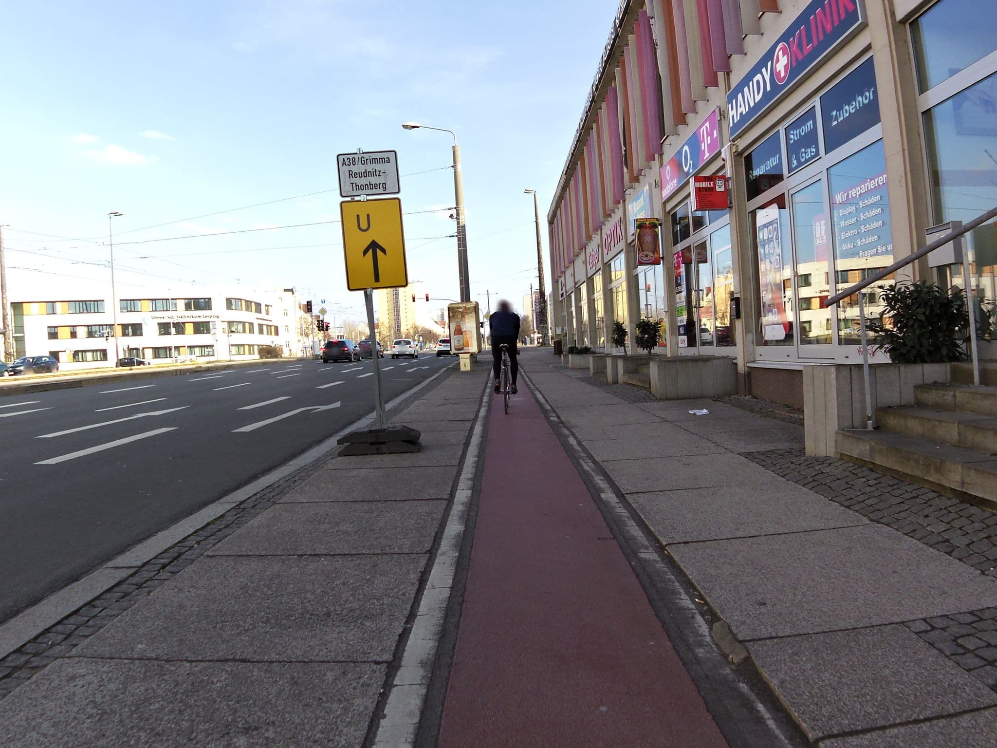 Street view near HostelBar, Leipzig — © zoegglmeyr (CC BY-SA · Mapillary)