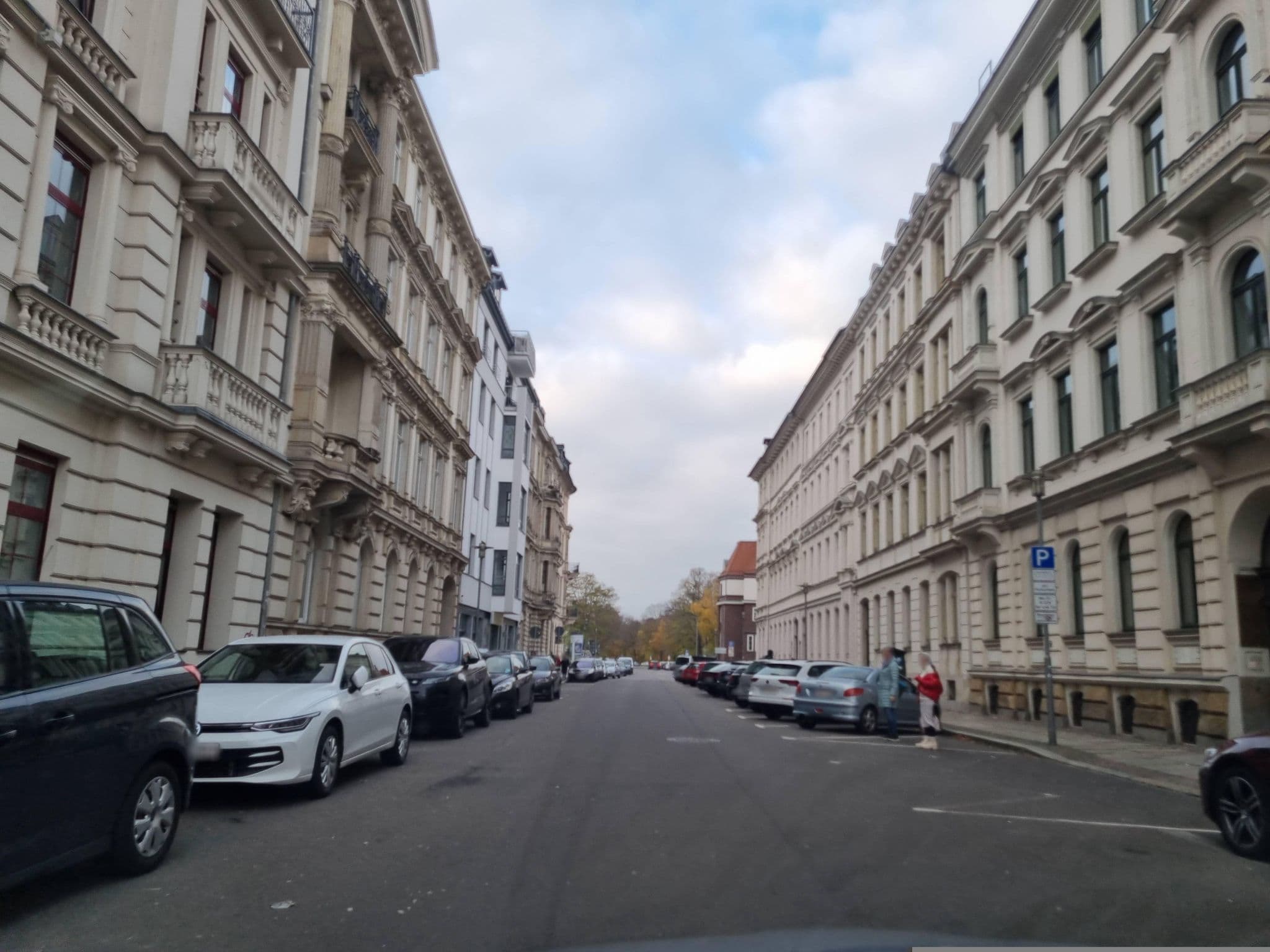 Street view near Sleepy Lion Hostel, Leipzig — © dsmm (CC BY-SA · Mapillary)