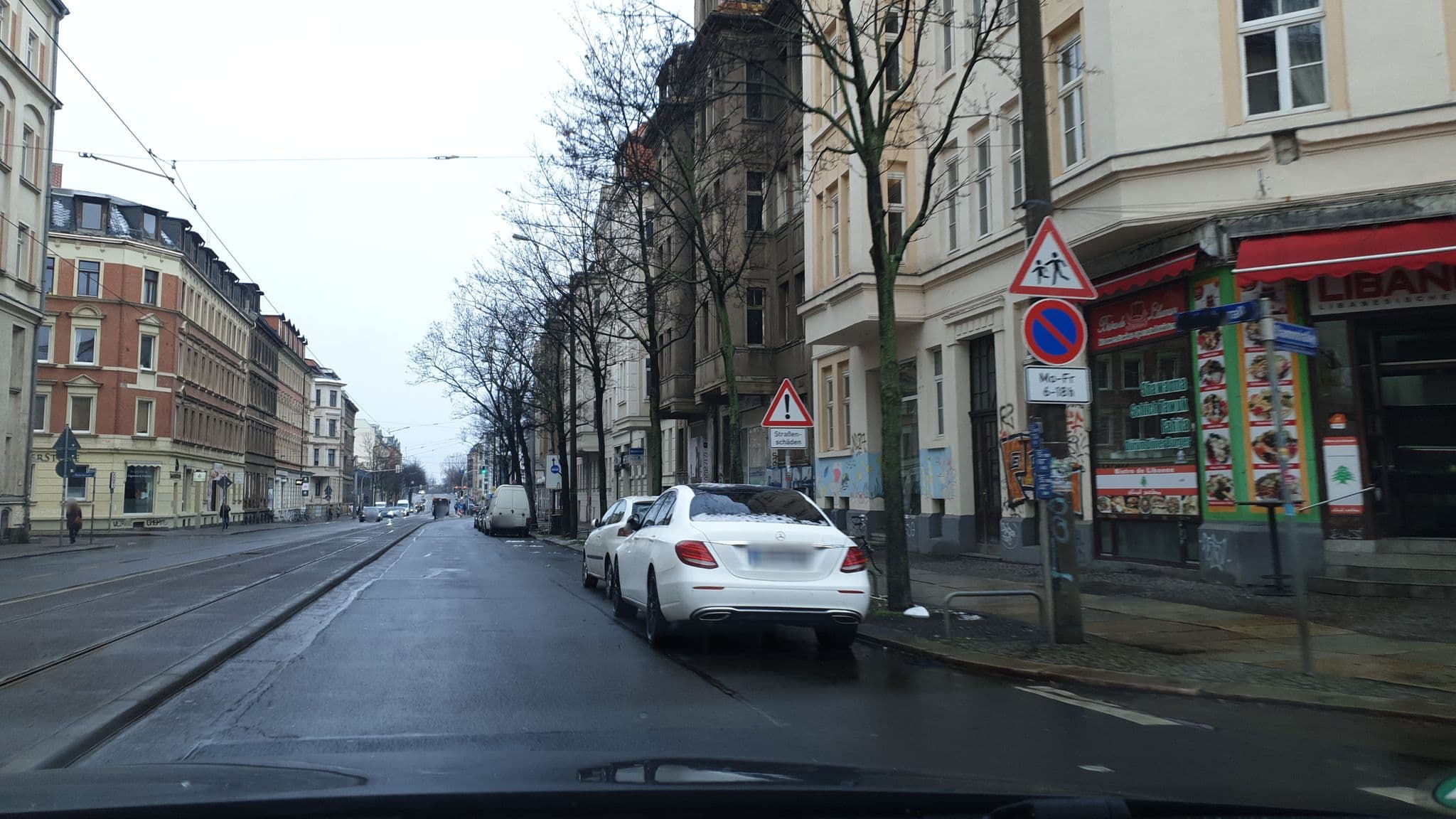 Street view near Zentrales Sauna-Apartment & Loft-Apartment, Leipzig — © rhaegar (CC BY-SA · Mapillary)