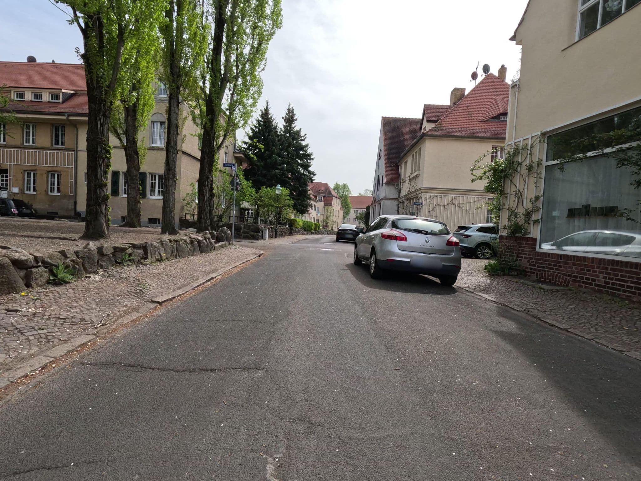 Street view near Pension Marienbrunnen, Leipzig — © kopra (CC BY-SA · Mapillary)
