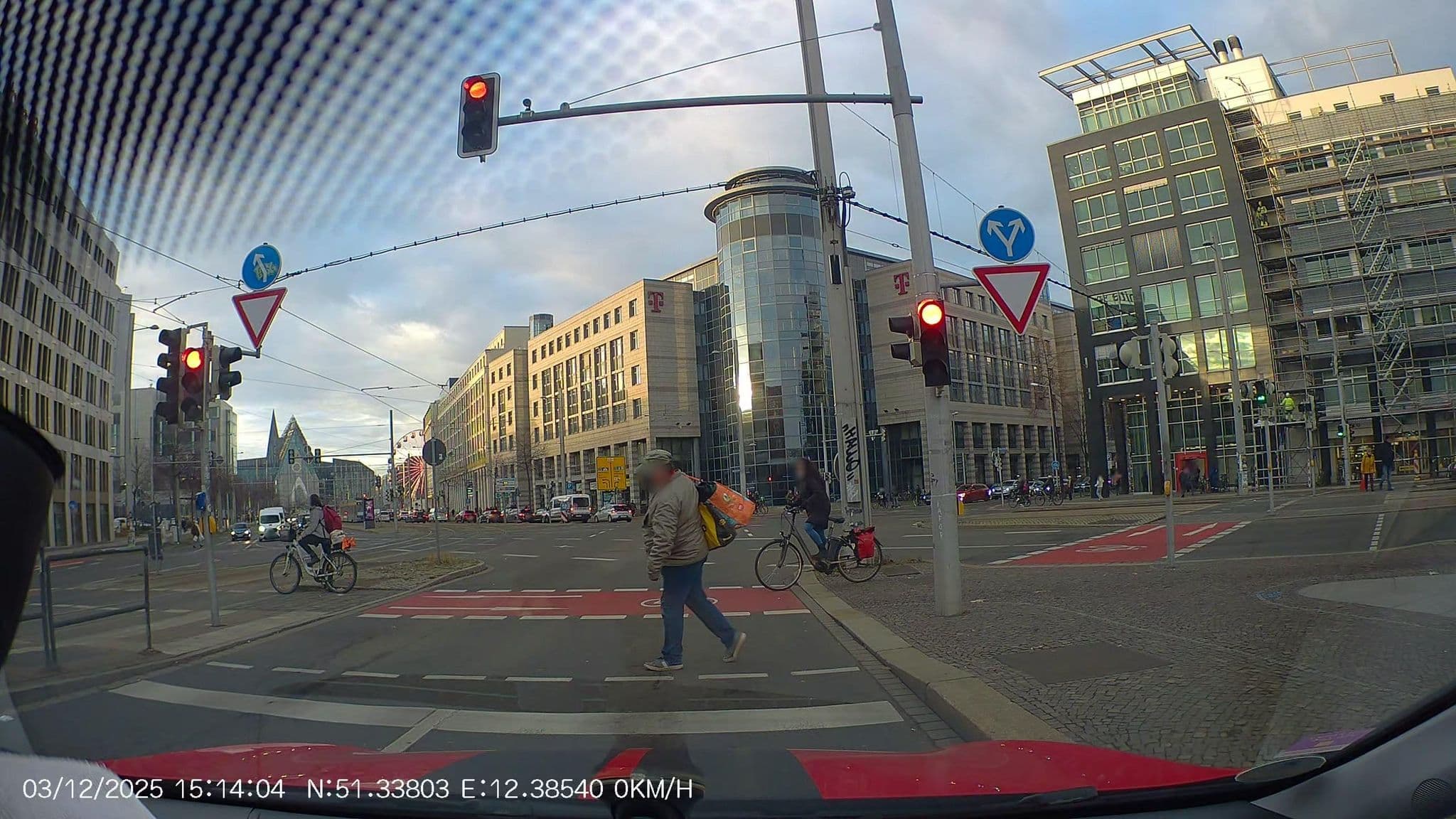 Street view near SchlafGut CityAppartements, Leipzig — © AR88 (CC BY-SA · Mapillary)