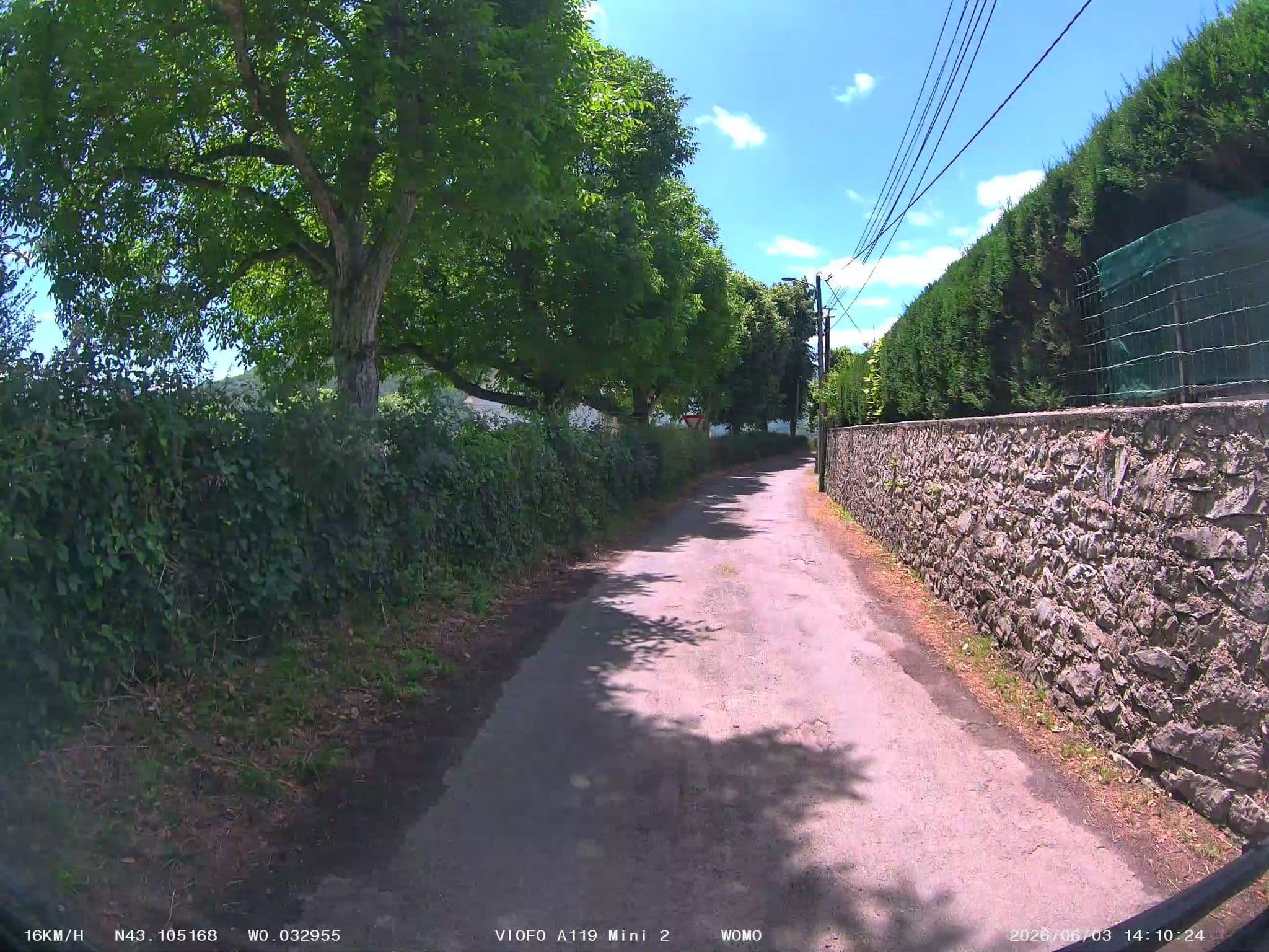 Street view near Le vieux Berger, Lourdes