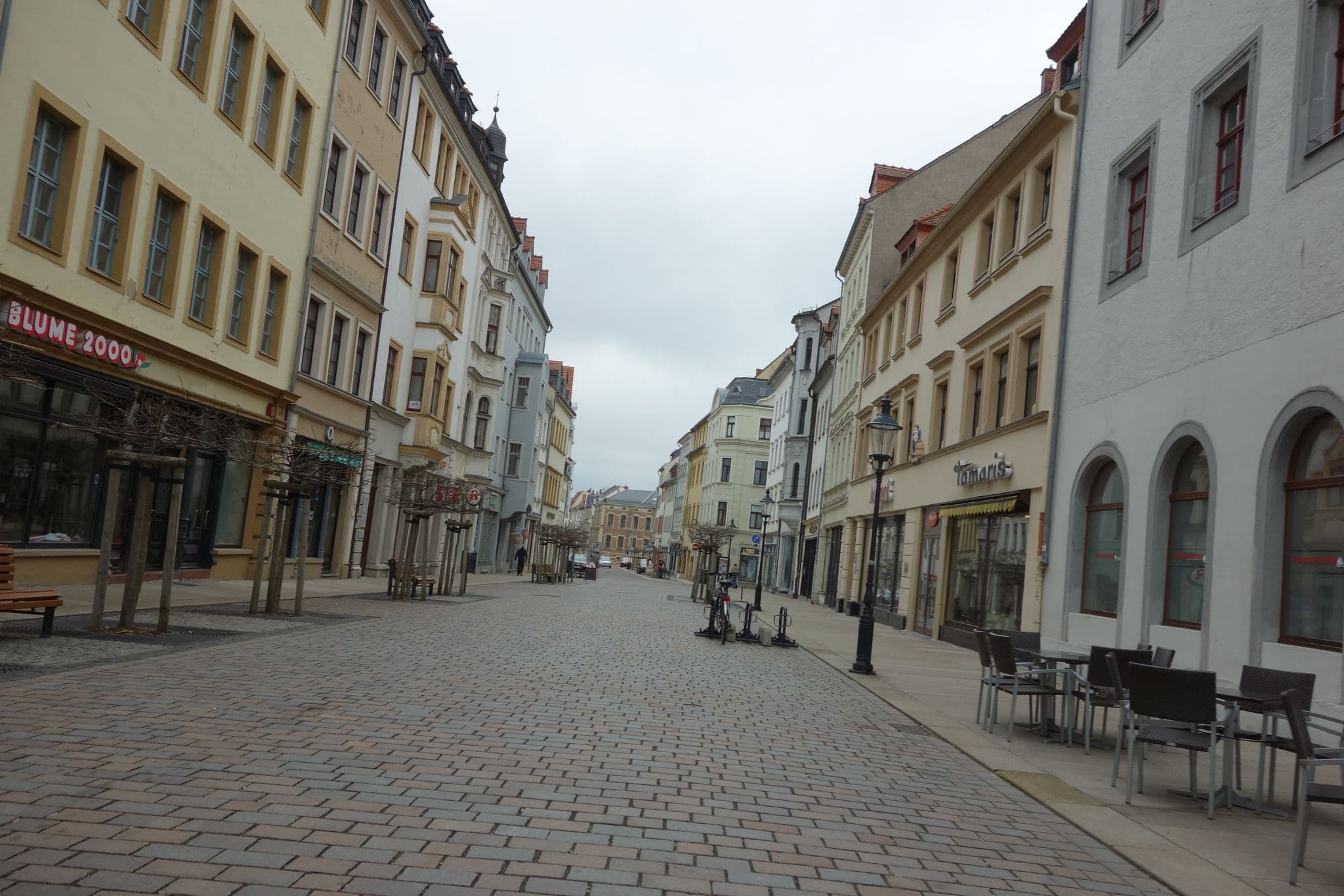Street view near Rathaus Freiberg, Freiberg — © malenki (CC BY-SA · Mapillary)