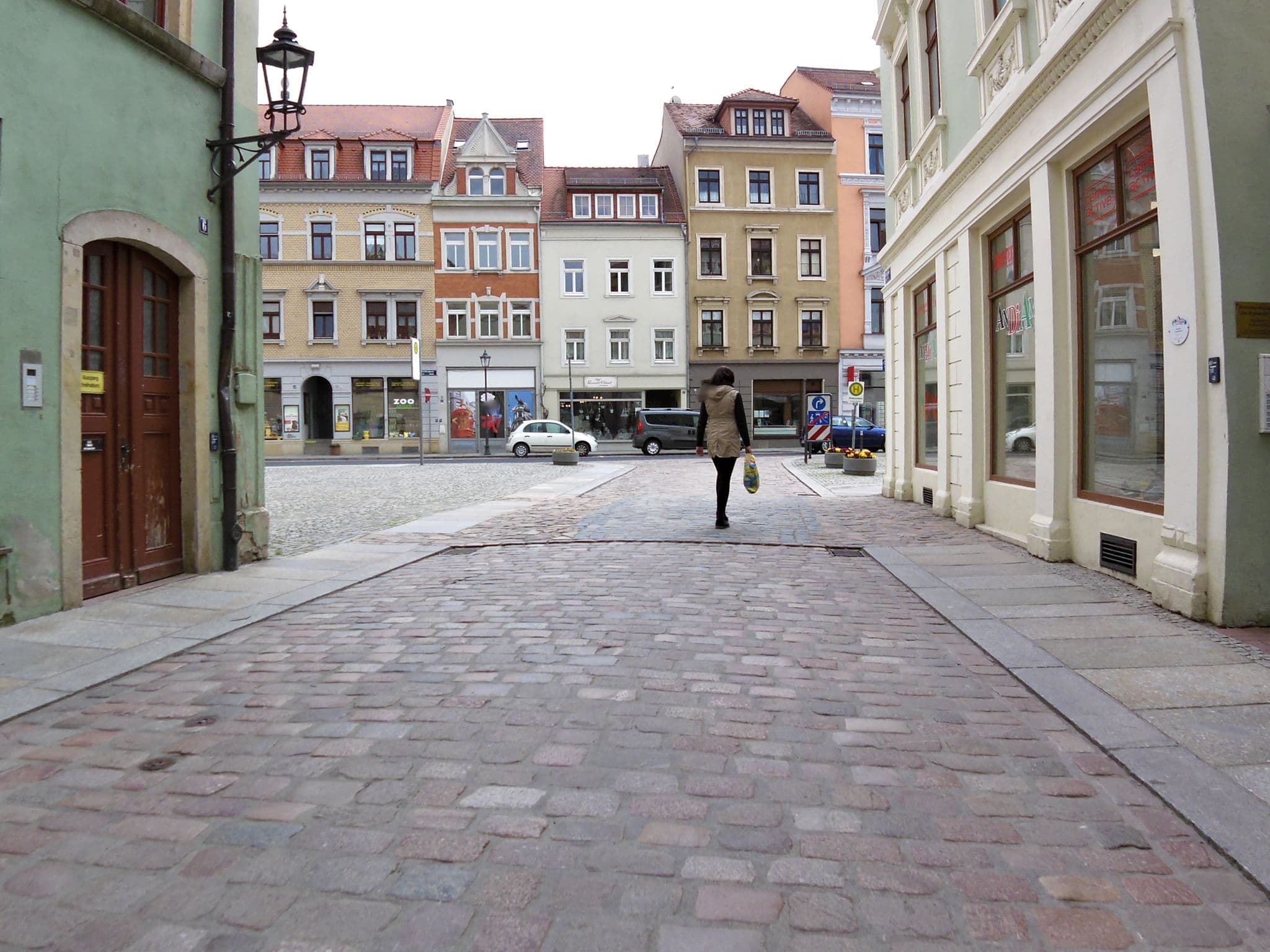 Street view near Ferienwohnungen Am Rossmarkt, Meissen, Meissen — © zoegglmeyr (CC BY-SA · Mapillary)