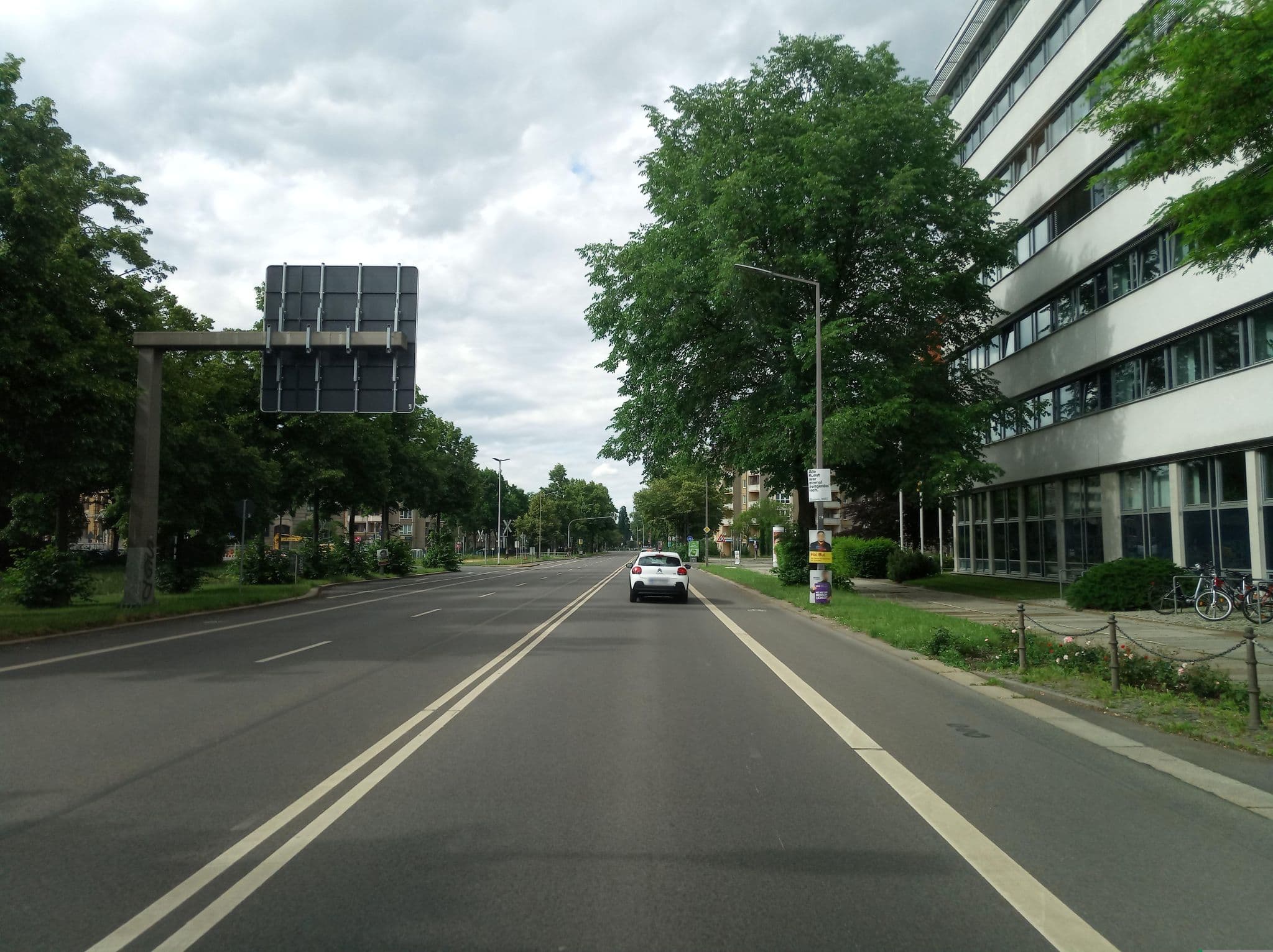 Street view near Ferienwohnung Zentrum - Albert, Dresden — © atze02 (CC BY-SA · Mapillary)