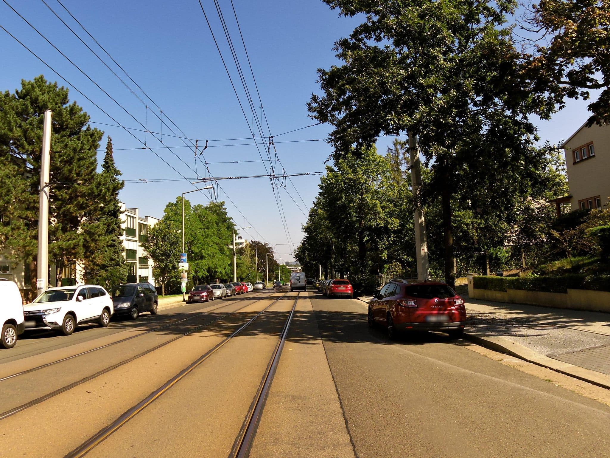 Street view near Ferienwohnung Ackermannstraße, Dresden — © fell3 (CC BY-SA · Mapillary)