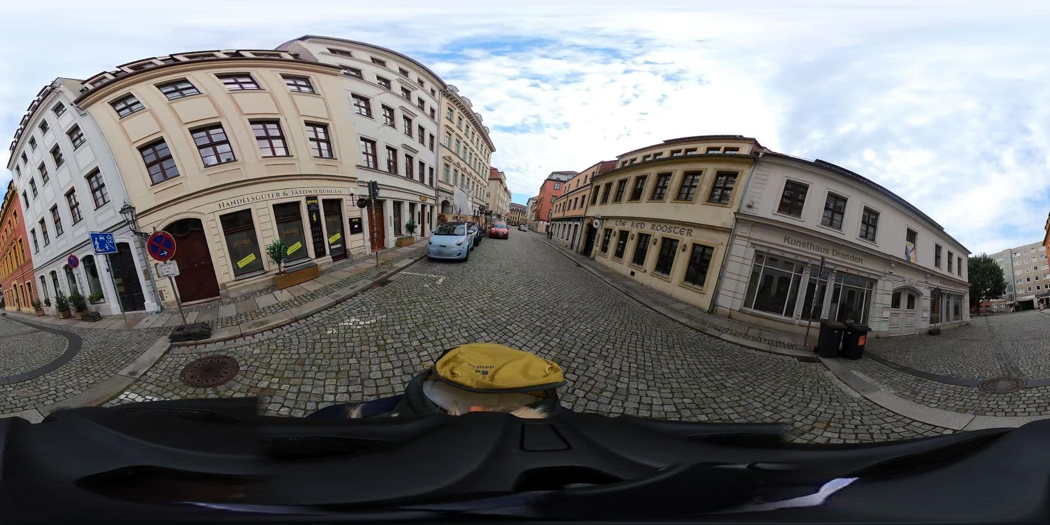 Street view near Ferienwohnungen im Stadtzentrum Andreas Bley, Dresden — © geowatti (CC BY-SA · Mapillary)