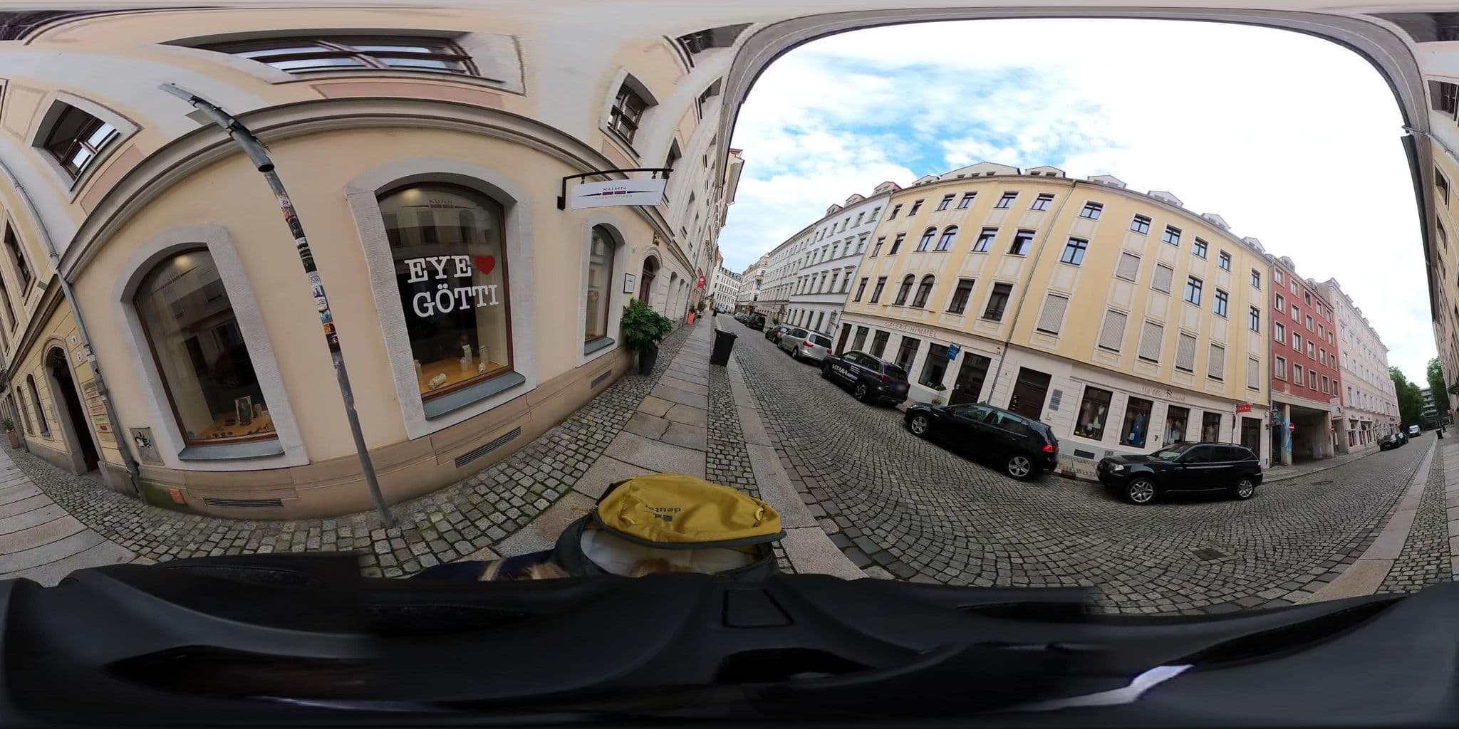 Street view near dresden-central, Dresden — © geowatti (CC BY-SA · Mapillary)